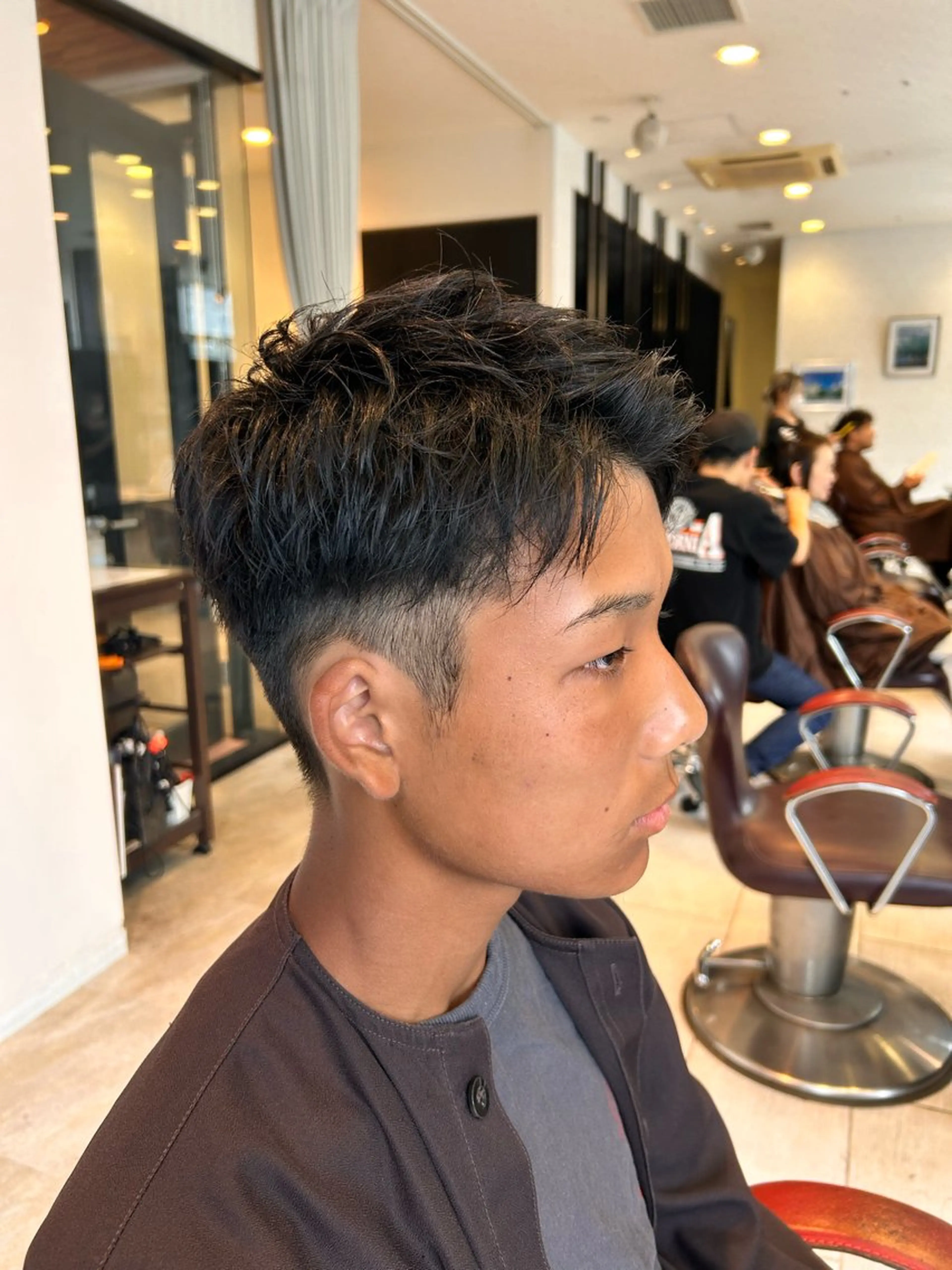 ショート メンズ EARTH大宮宮原店所属・ri kuのヘアスタイル