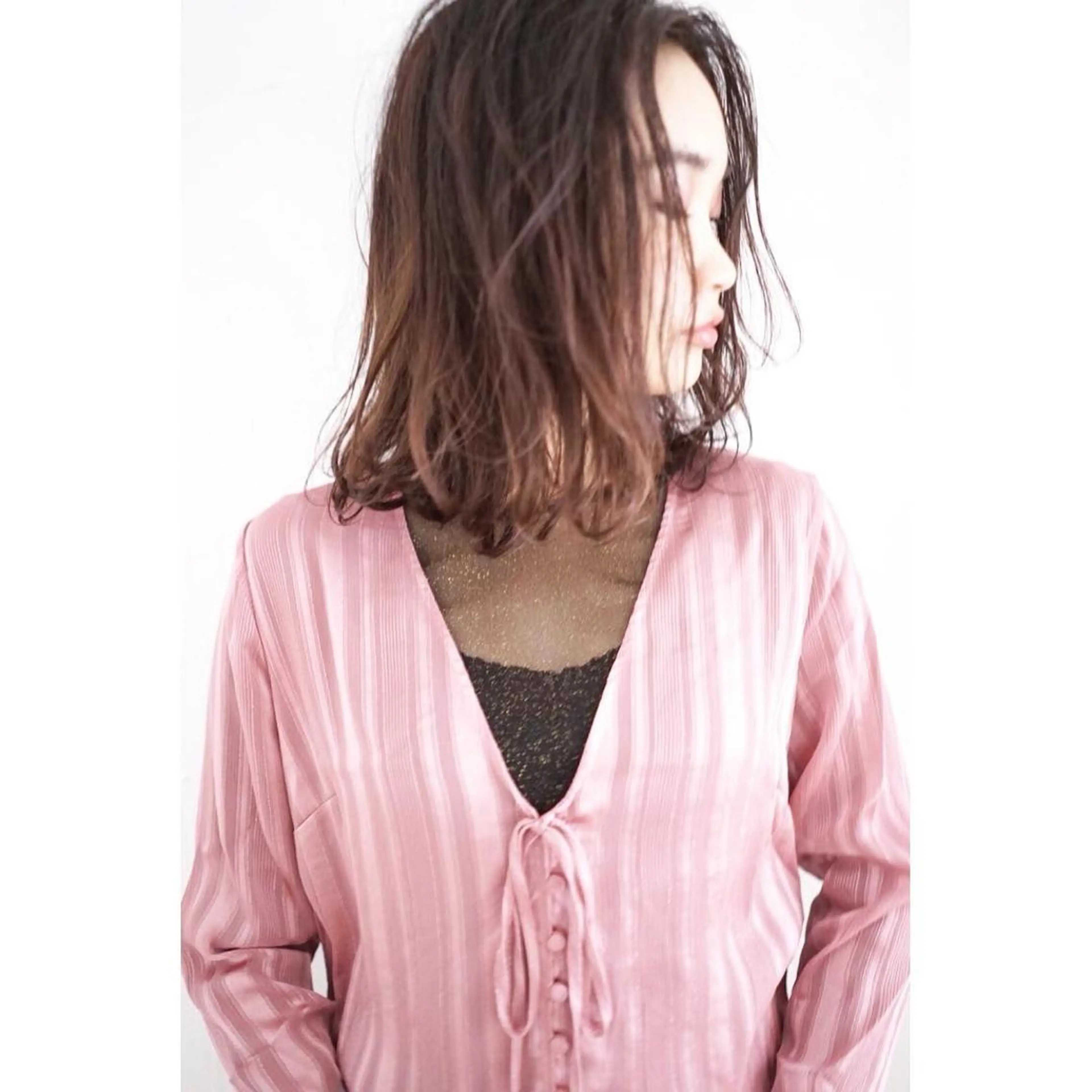 ミディアム カラー パーマ ミディアムパーマ 髪質改善 韓国風ヘア 縮毛矯正 デジタルパーマ カット 髪質改善、癖毛直し 縮毛矯正が得意のヘアスタイル