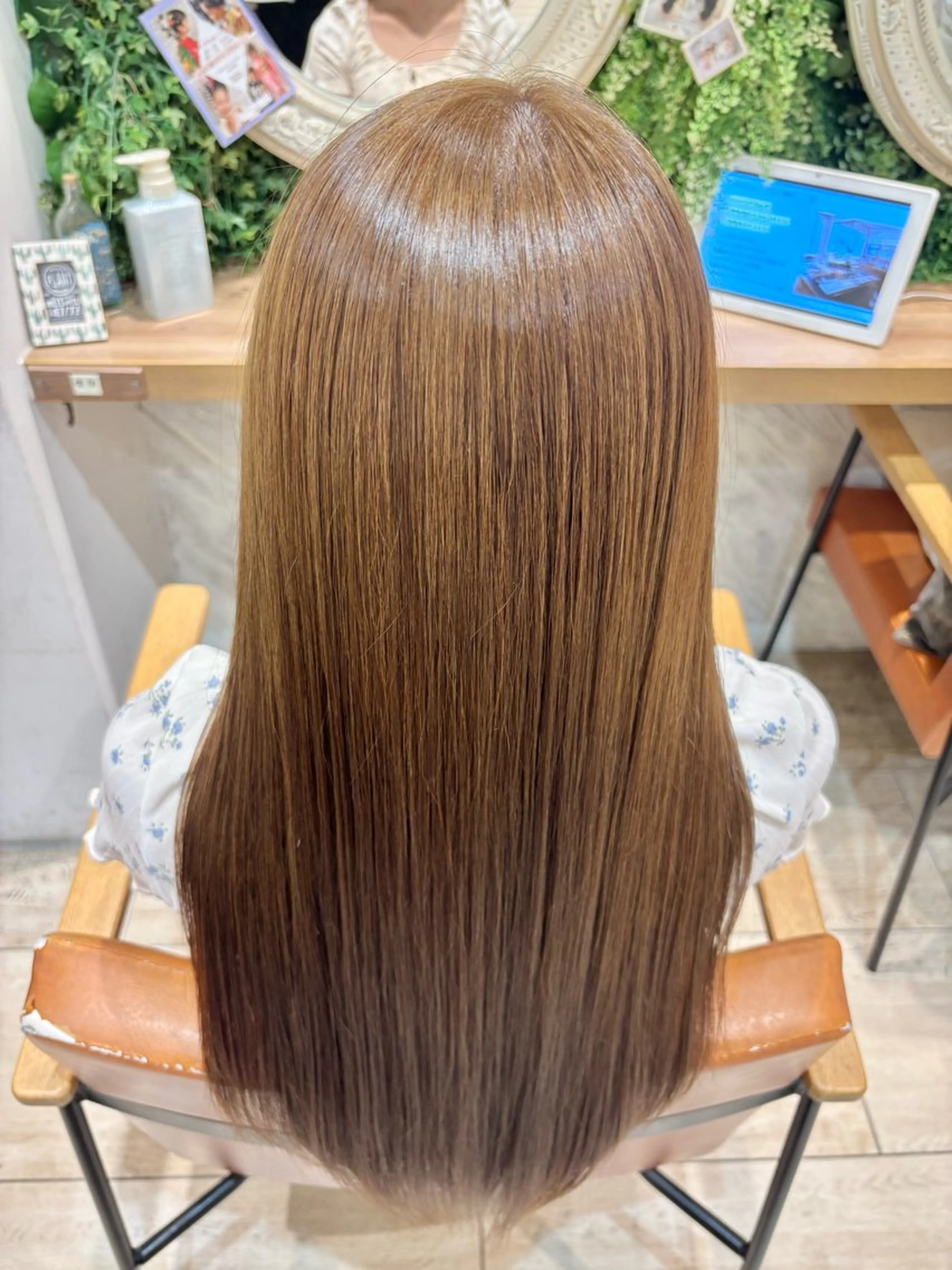 ロング カラー 横浜/エクステ/ベー ジュ/おとはのヘアスタイル