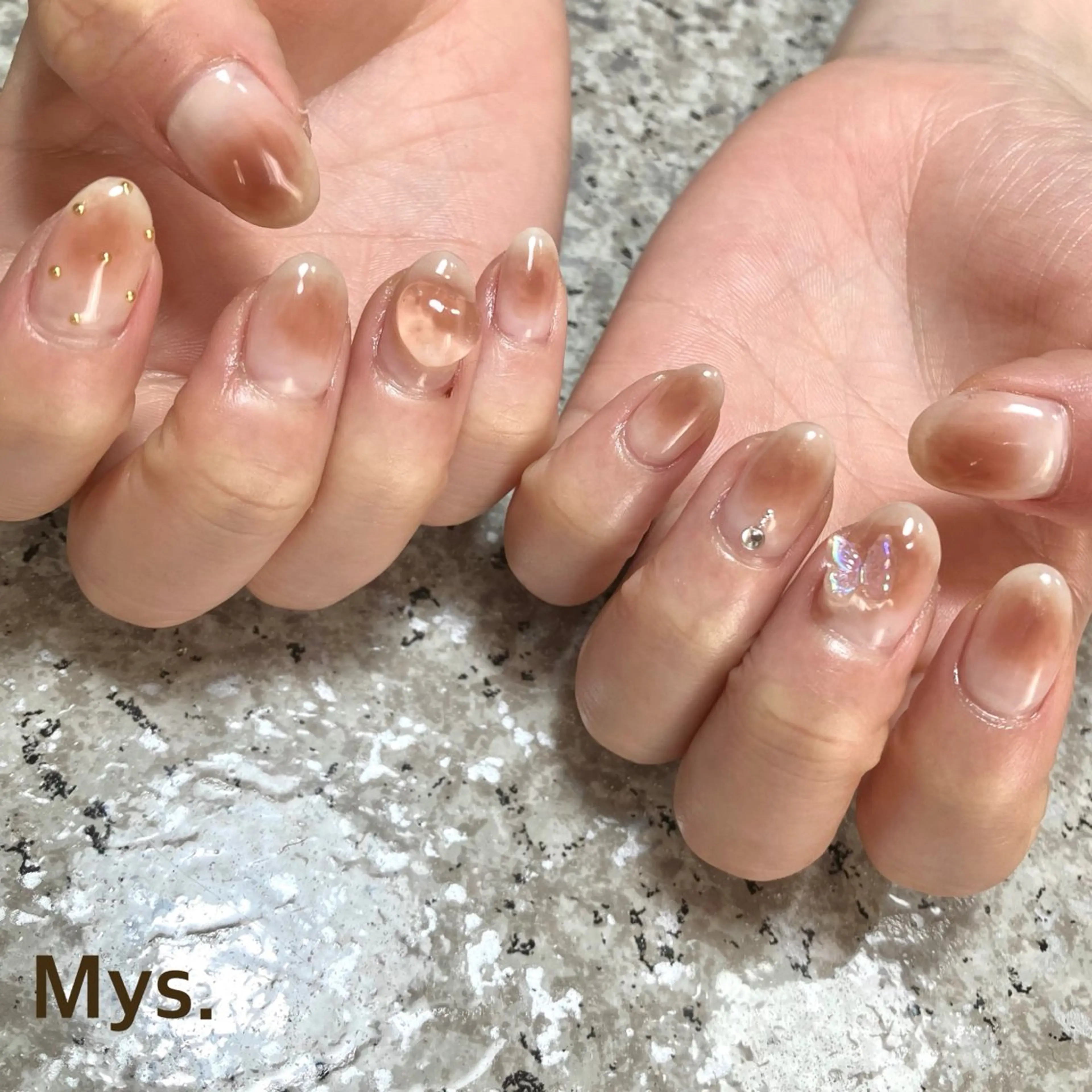 ネイル ハンドネイル Mys. 三上紗紀のネイルデザイン