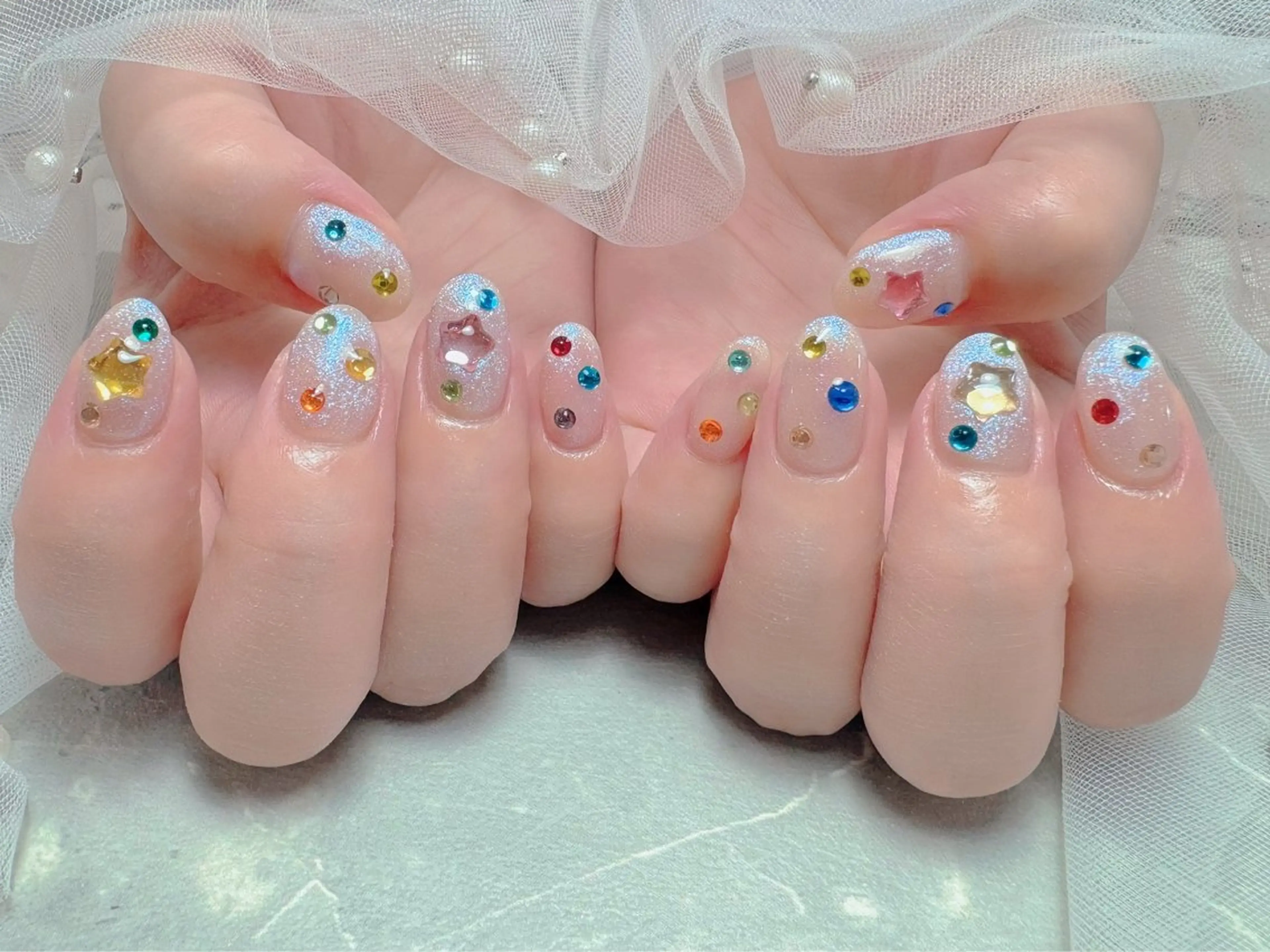 ネイル ハンドネイル マジックミラー所属・マジック ミラーのネイルデザイン