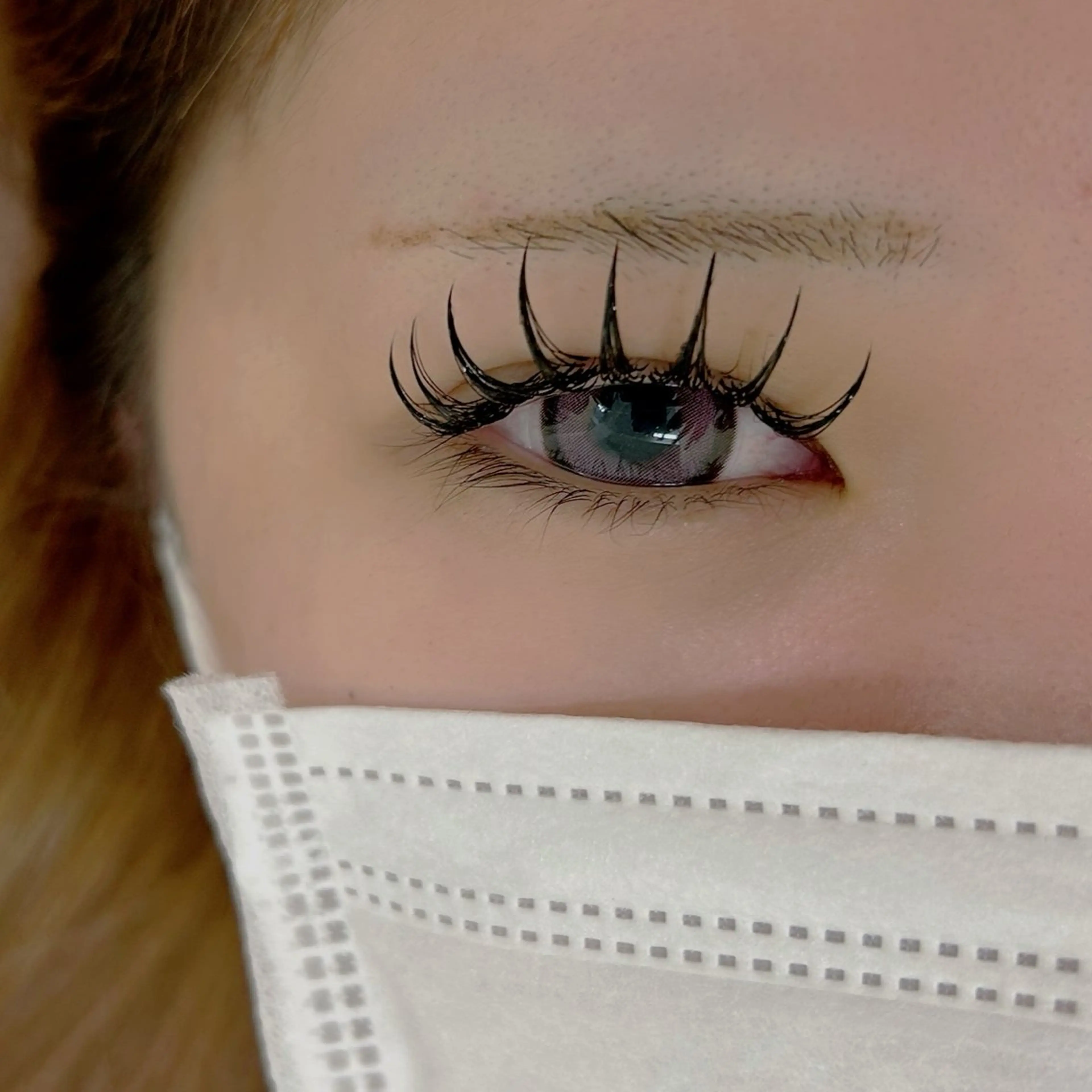 マツエク・マツパ フラットラッシュ luana sayakaのマツエク・マツパデザイン