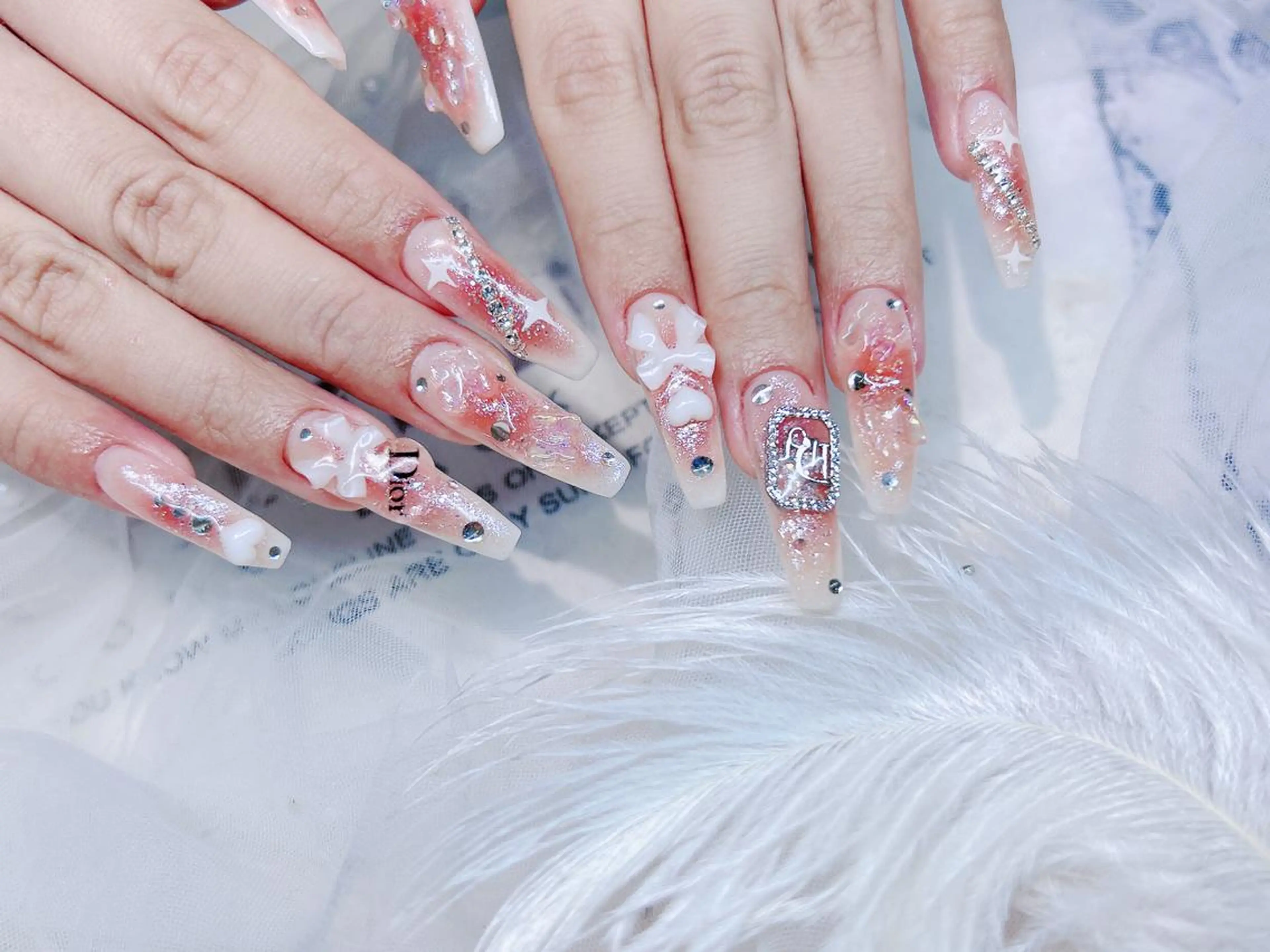 ネイル 長さだし専門店 M2 rikaのネイルデザイン