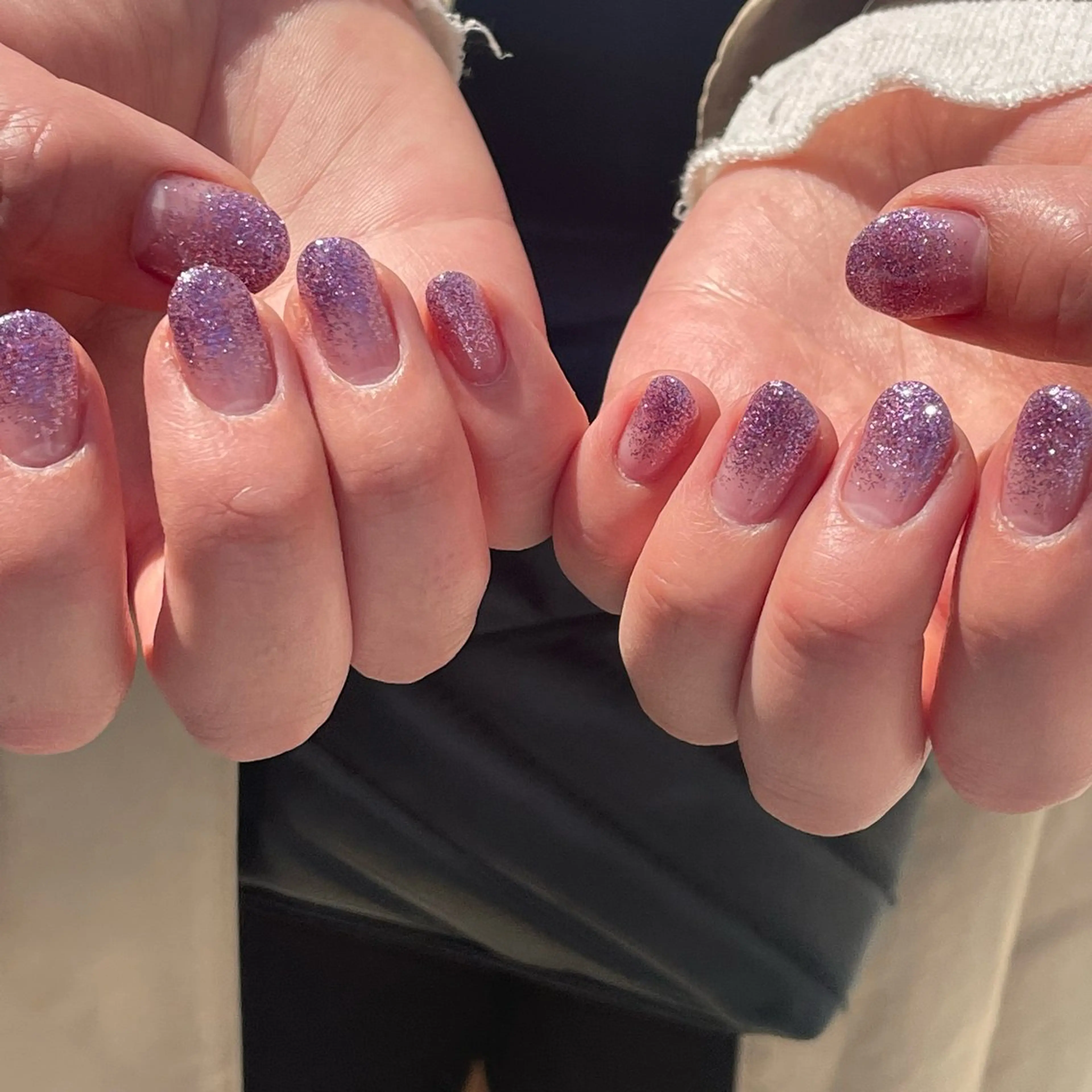 オフ無料🆓フィルイン🩰グラデーションorフレンチネイル🇫🇷🥖の写真