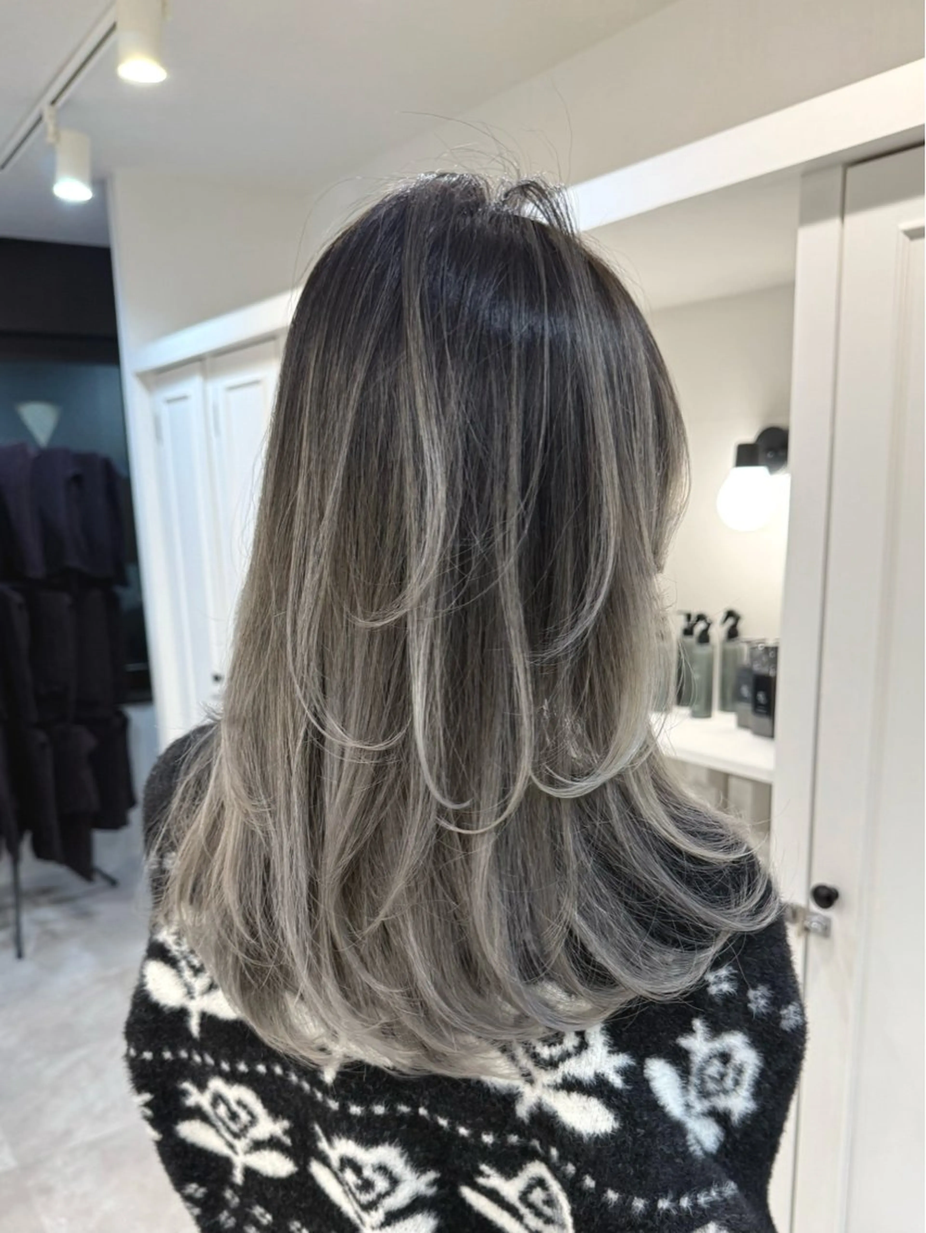 ⭐️新規限定⭐️スタイリストSHU限定クーポン⭐️デザインカット+バレイヤージュ✂︎¥18700〜の写真