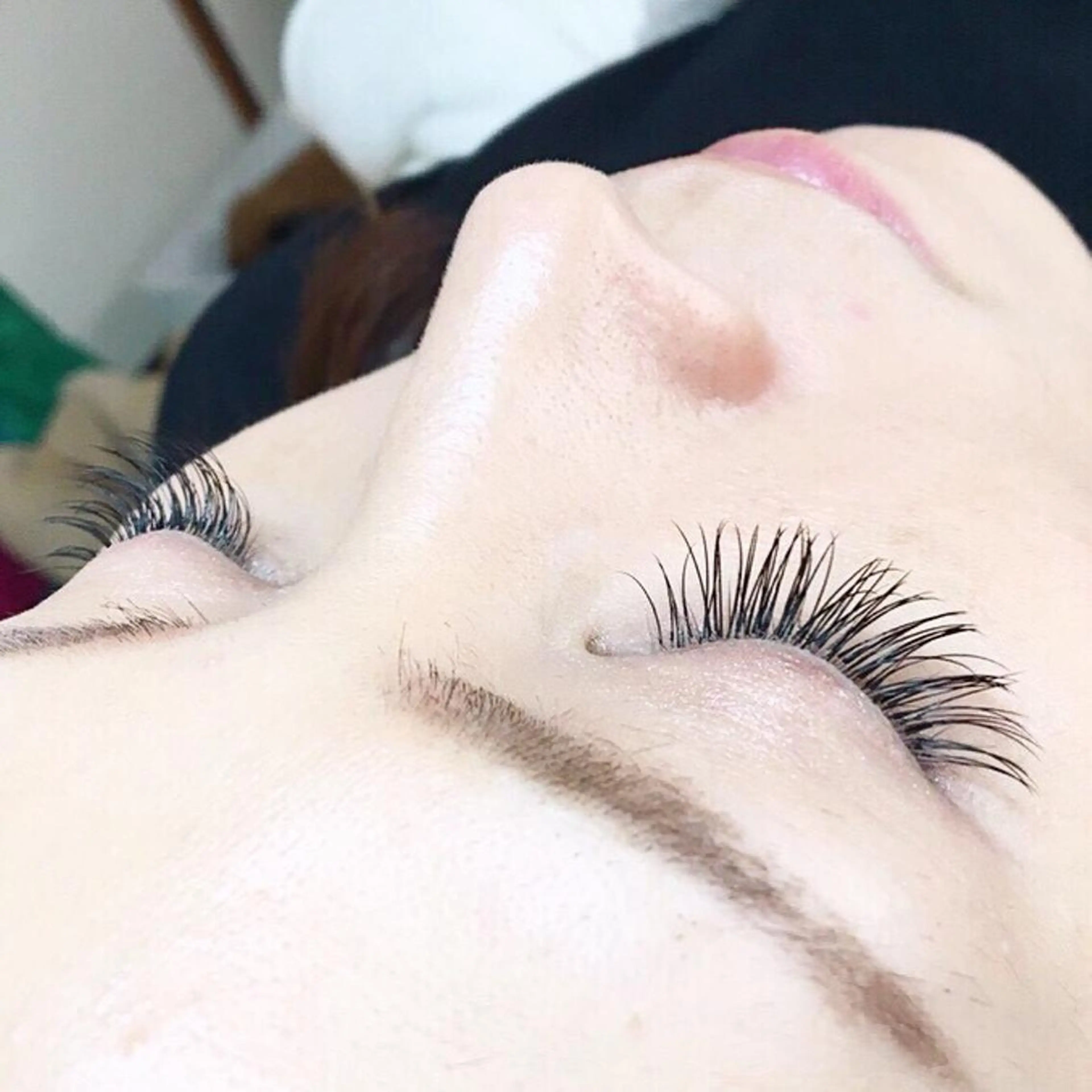 ロング カラー パーマ ヘアアレンジ キッズ ネイル マツエク・マツパ brille ~eyelash~のマツエク・マツパデザイン