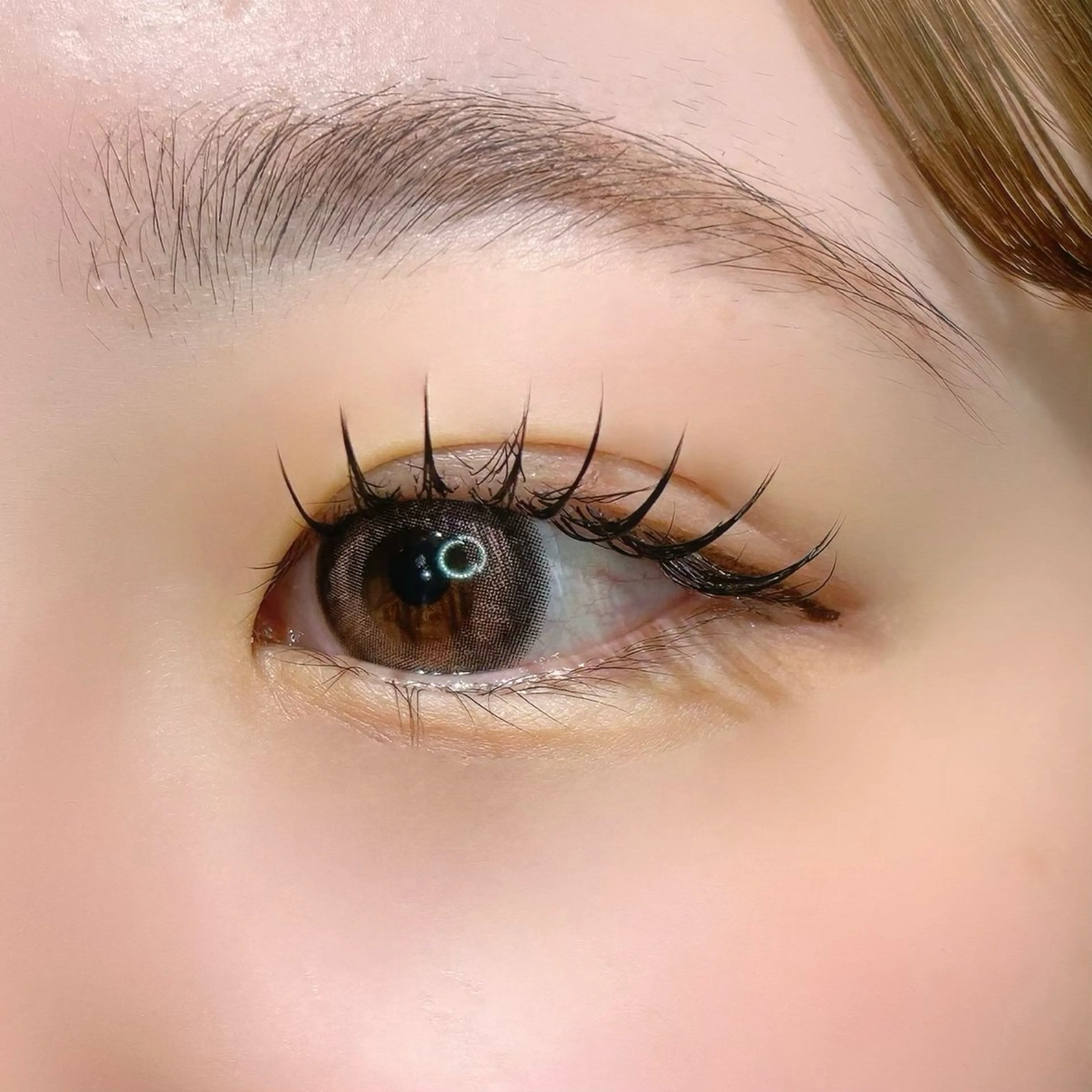 マツエク・マツパ マツエク 🎀🩶韓国風束感 エク/マナミ🪽のマツエク・マツパデザイン