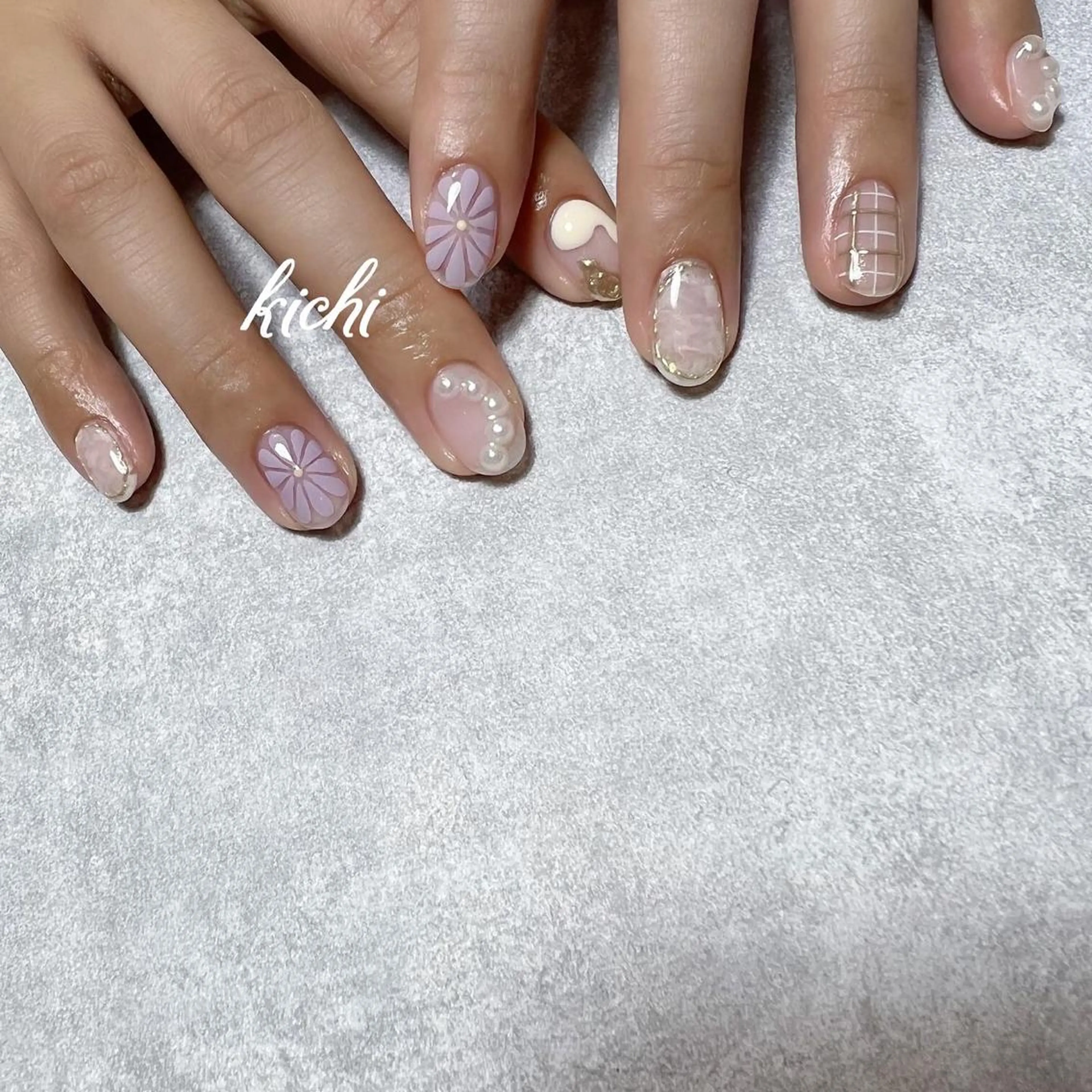 ネイル kichi･:* みじゅのネイルデザイン
