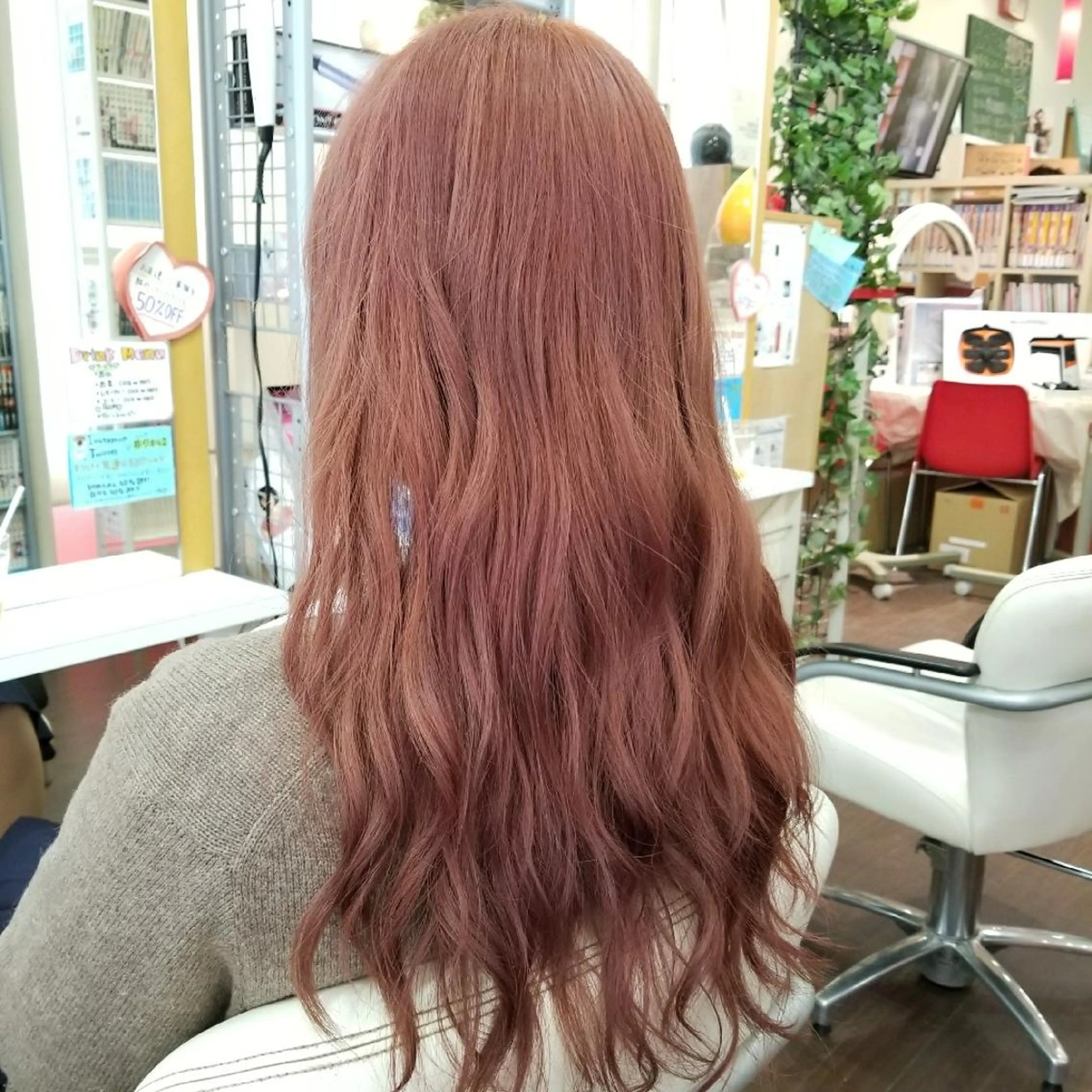 ロング カラー ヘアカラー 植田 /エクステ /ブリーチ/髪質改善のヘアスタイル