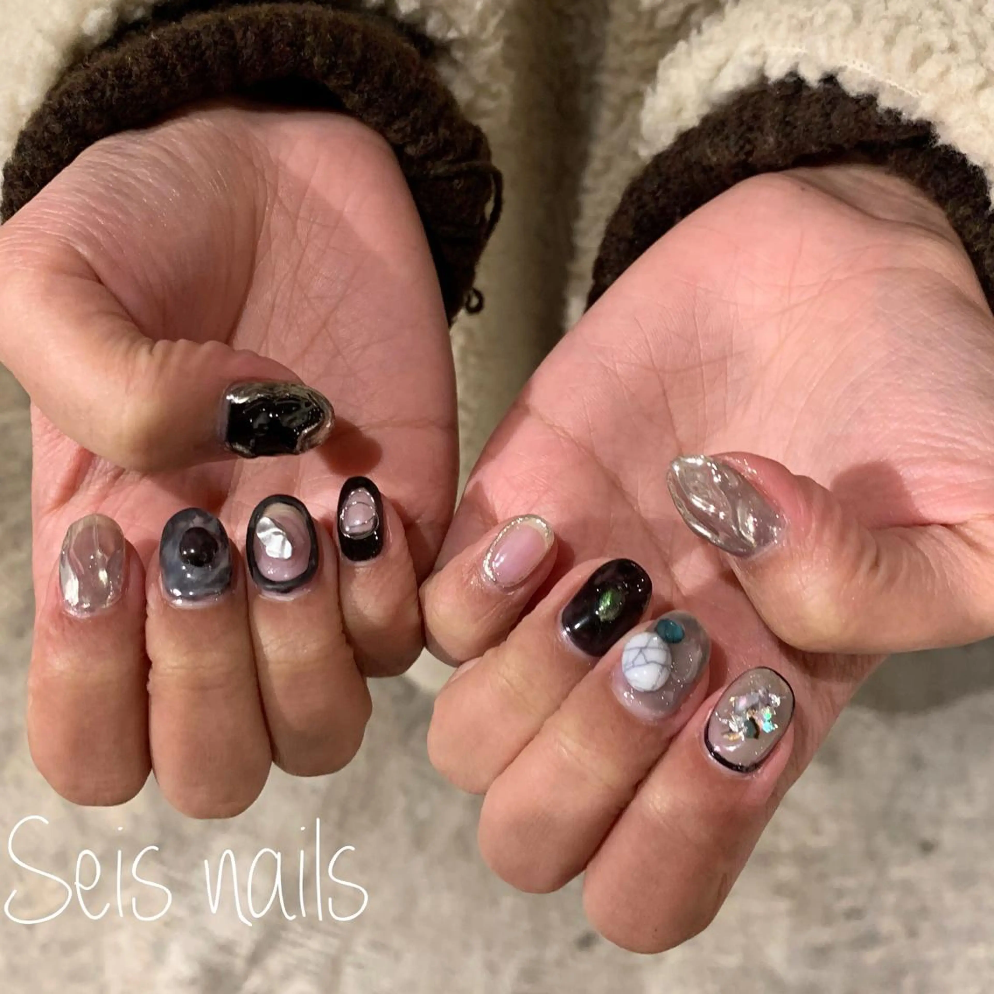 ネイル ハンドネイル Seis Shihoのネイルデザイン