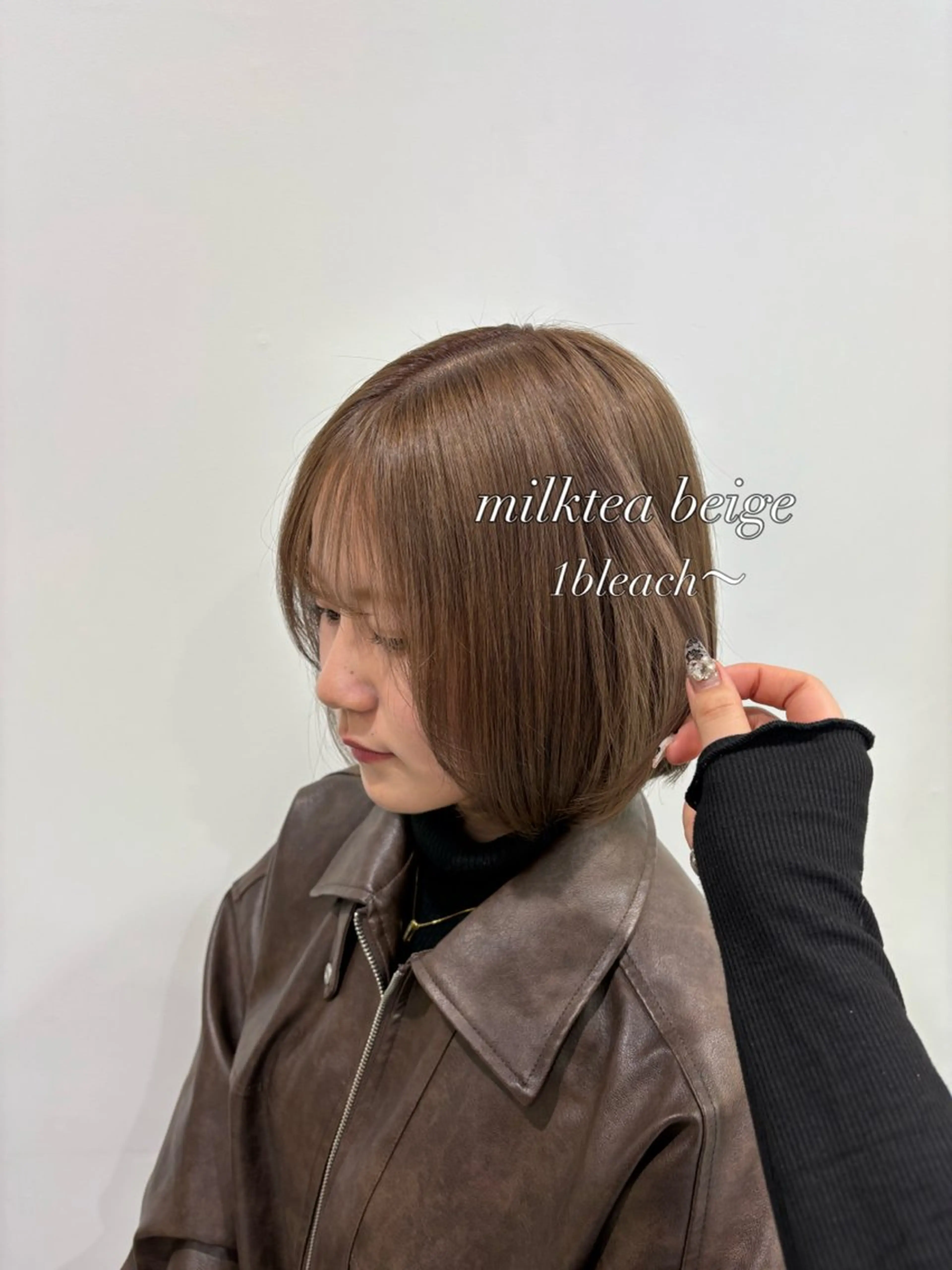 カラー ヘアカラー トリートメント 透明感ヘア/ベージュ 🩶shiho🩶のヘアスタイル