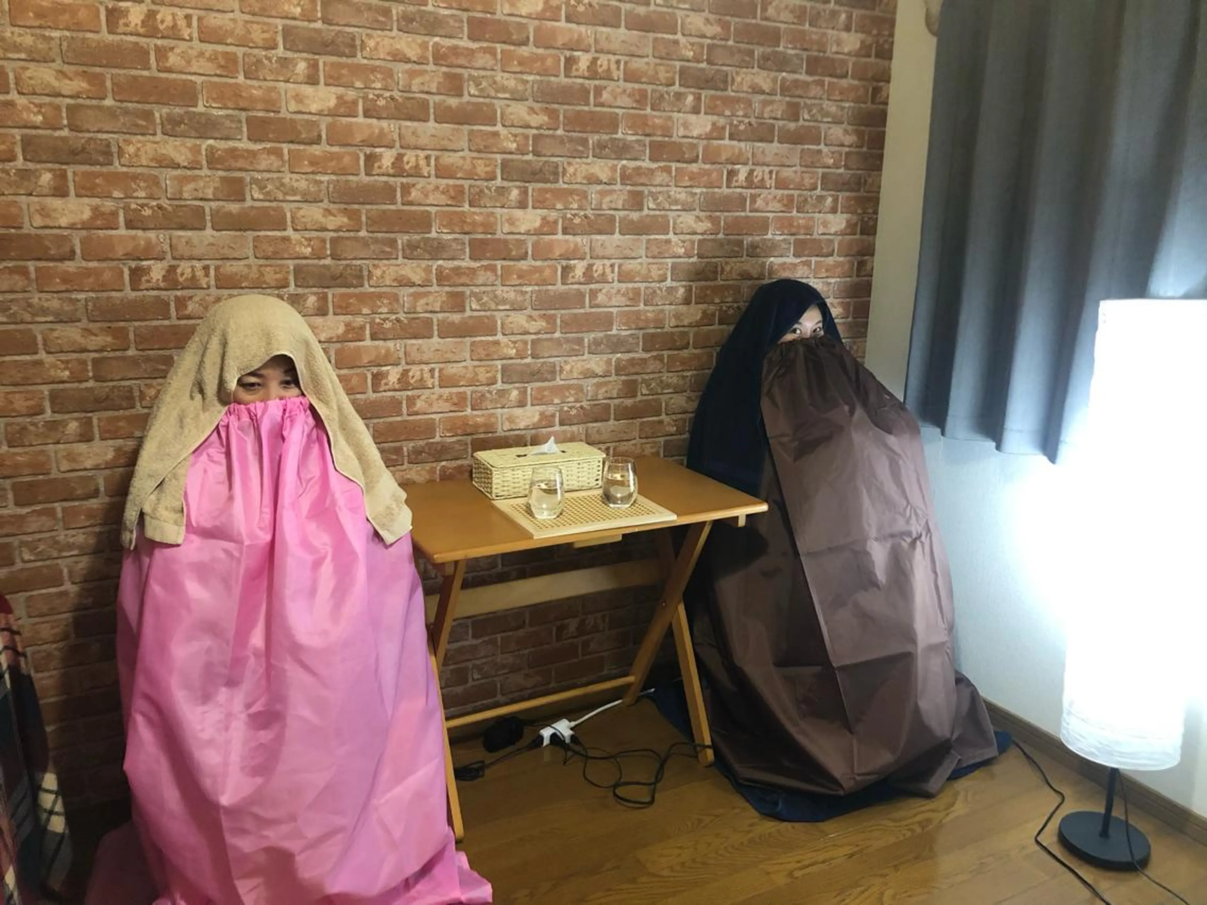 ハーブよもぎ蒸し（ペア）の写真