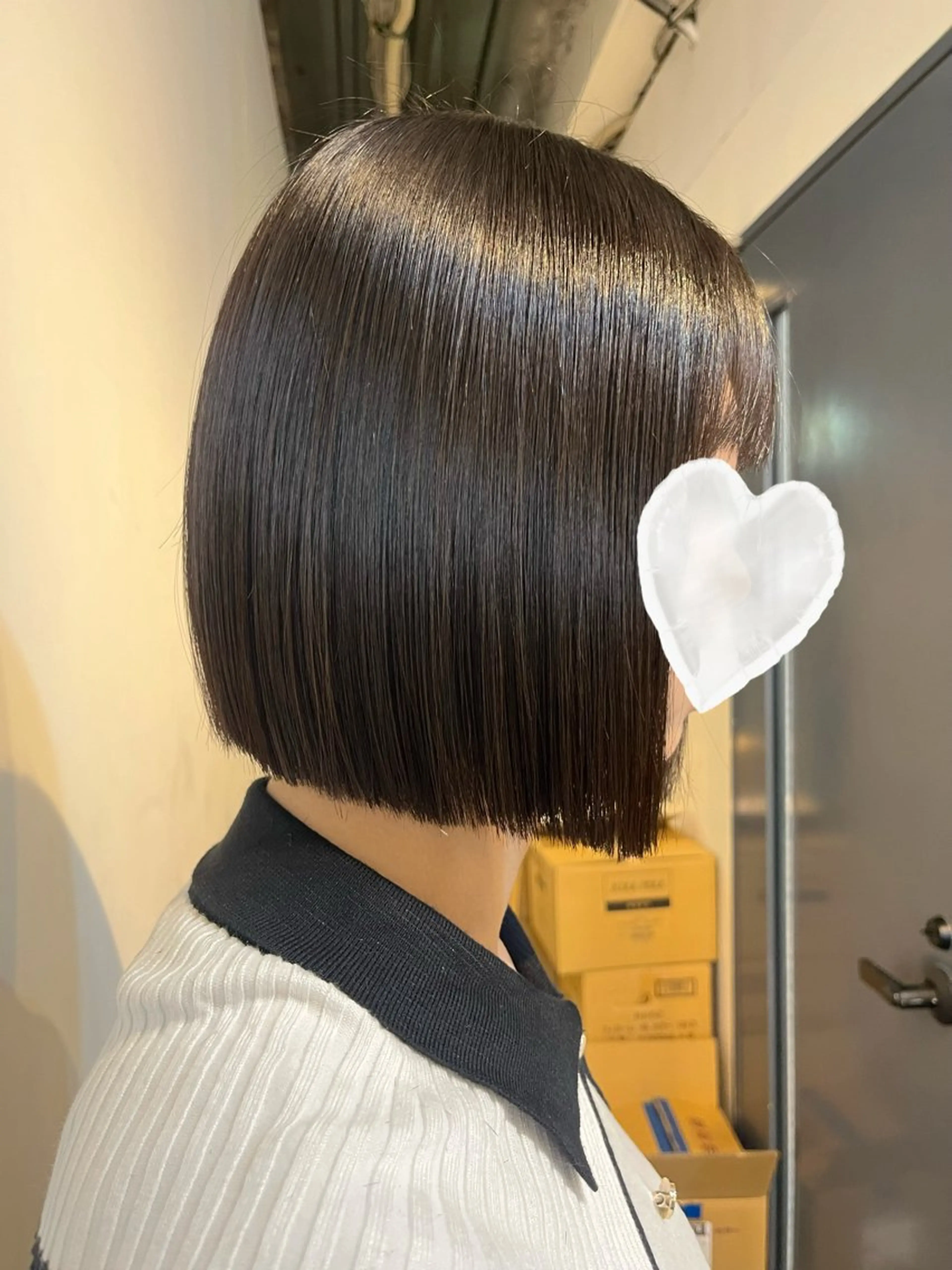 ショート ブリーチ/ハイトーン ボブ🐥HIYORIのヘアスタイル