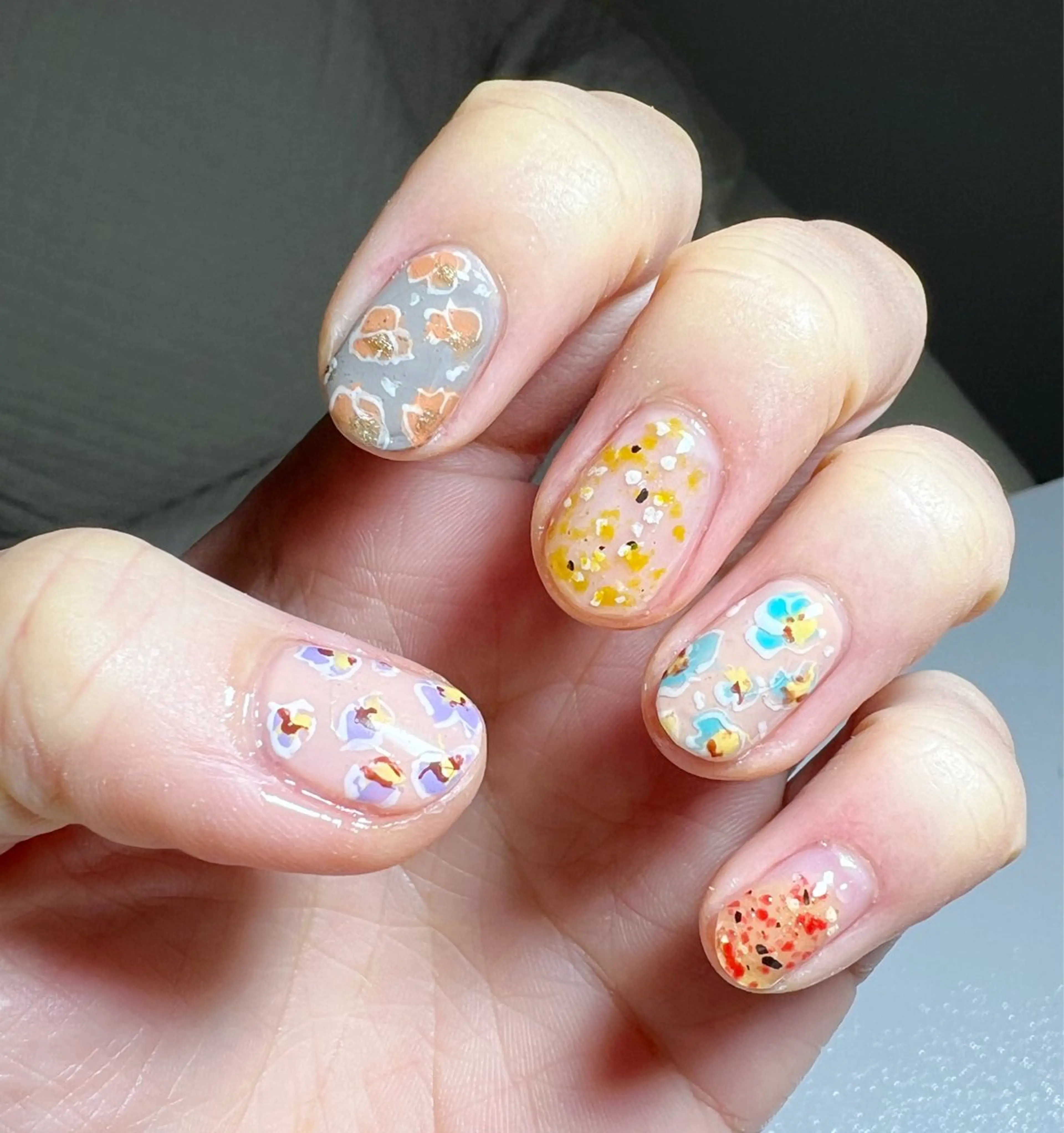 ネイル ガーリー ハンドネイル private salon mieのネイルデザイン