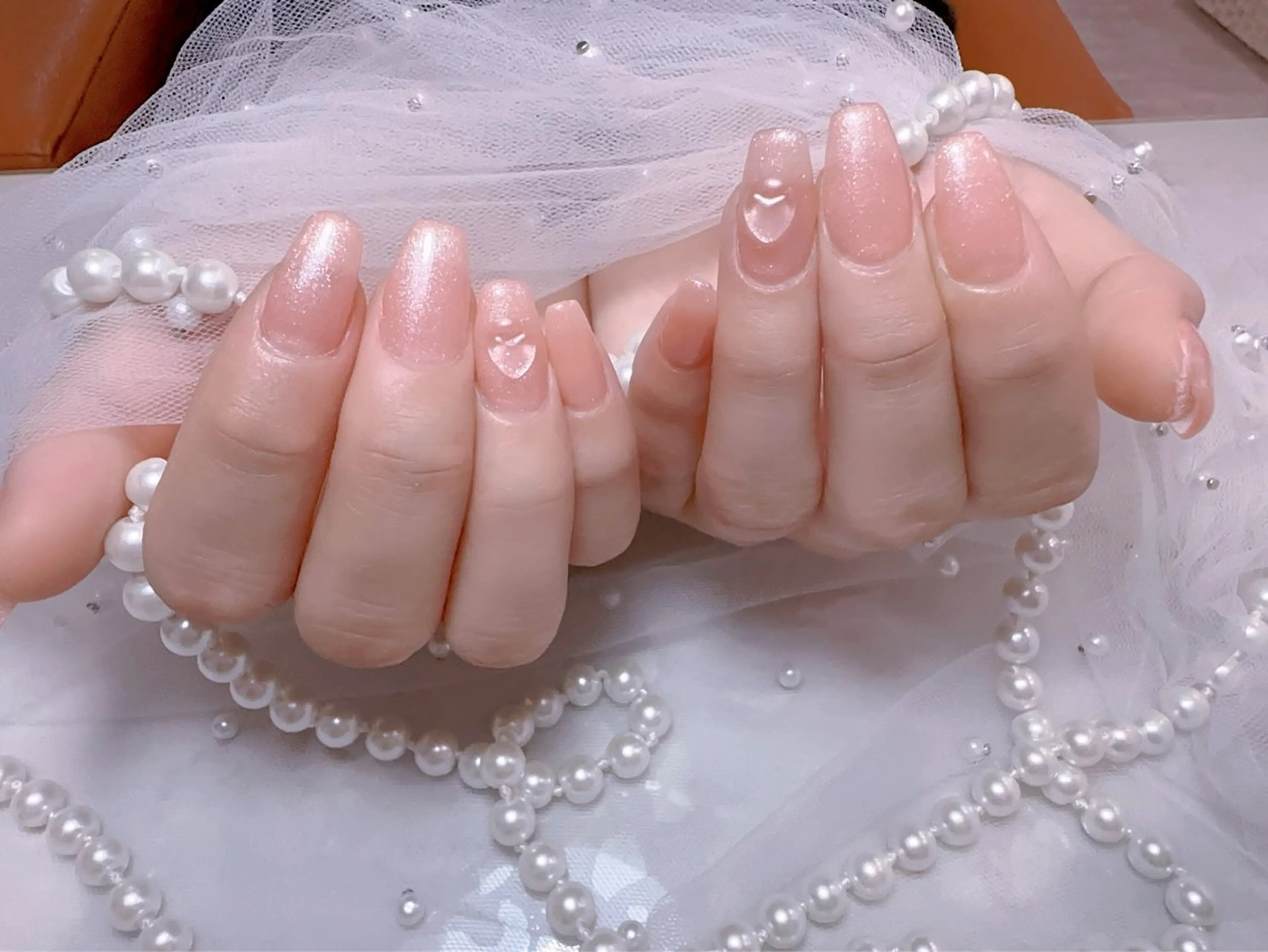 ネイル 長さ出し ワンカラーネイル ネイルチップ You&Me Miyuのネイルデザイン