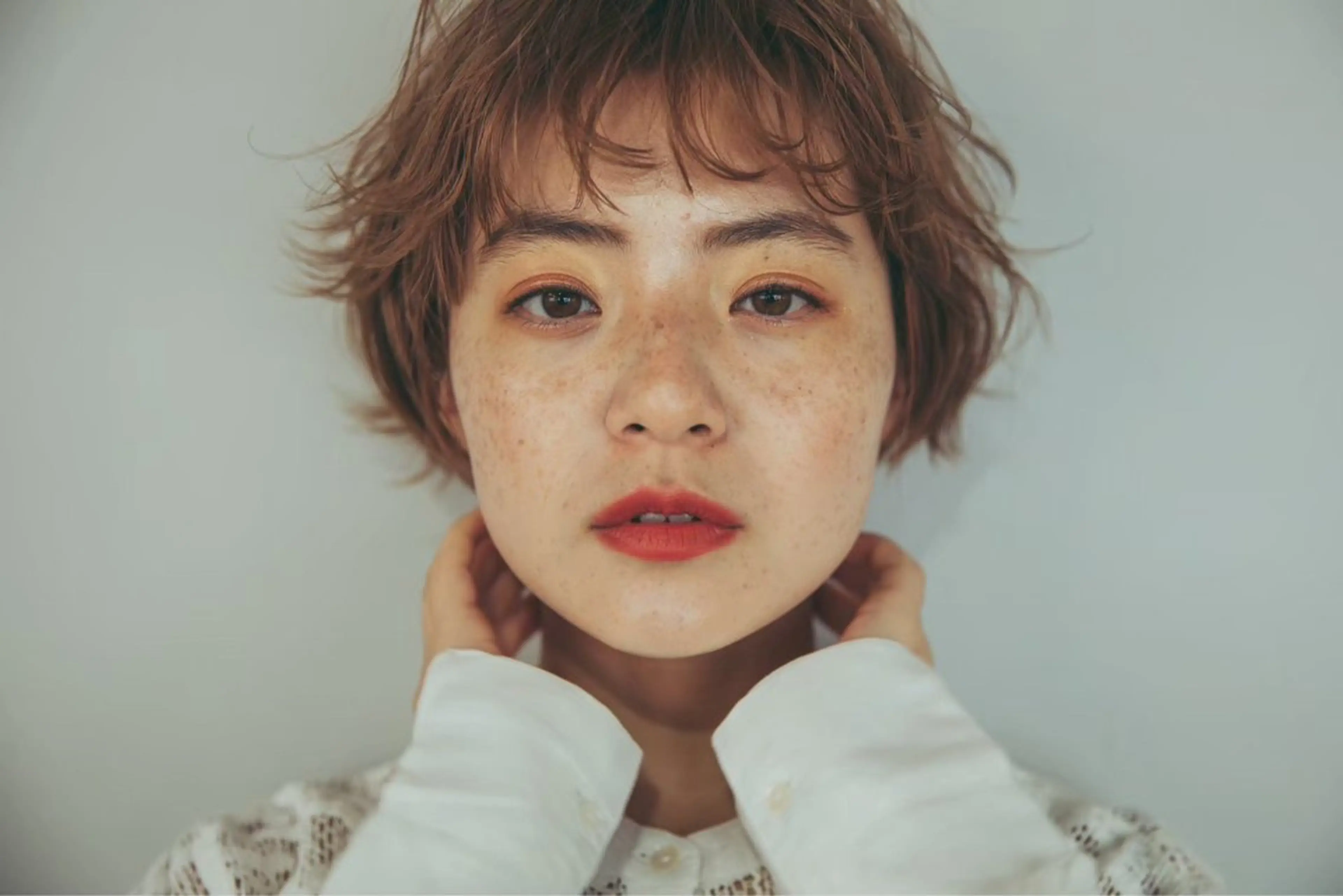 ショート カラー ショートヘア カット ヘアカラー トリートメント clan五反田所属・髪質改善、縮毛矯正 店長浅野太郎のヘアスタイル