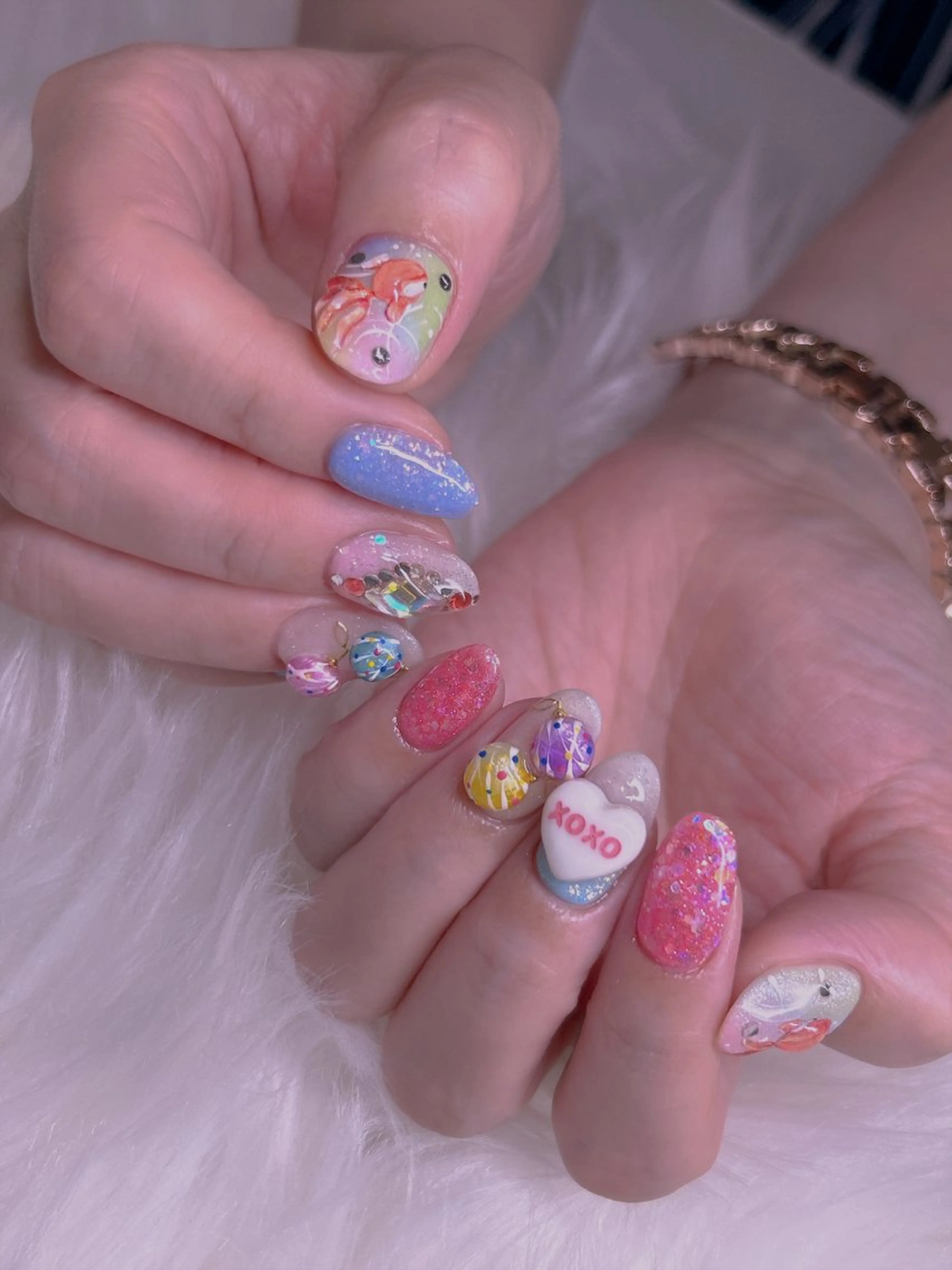 ネイル 長さだし専門店 M2　rikaのネイルデザイン