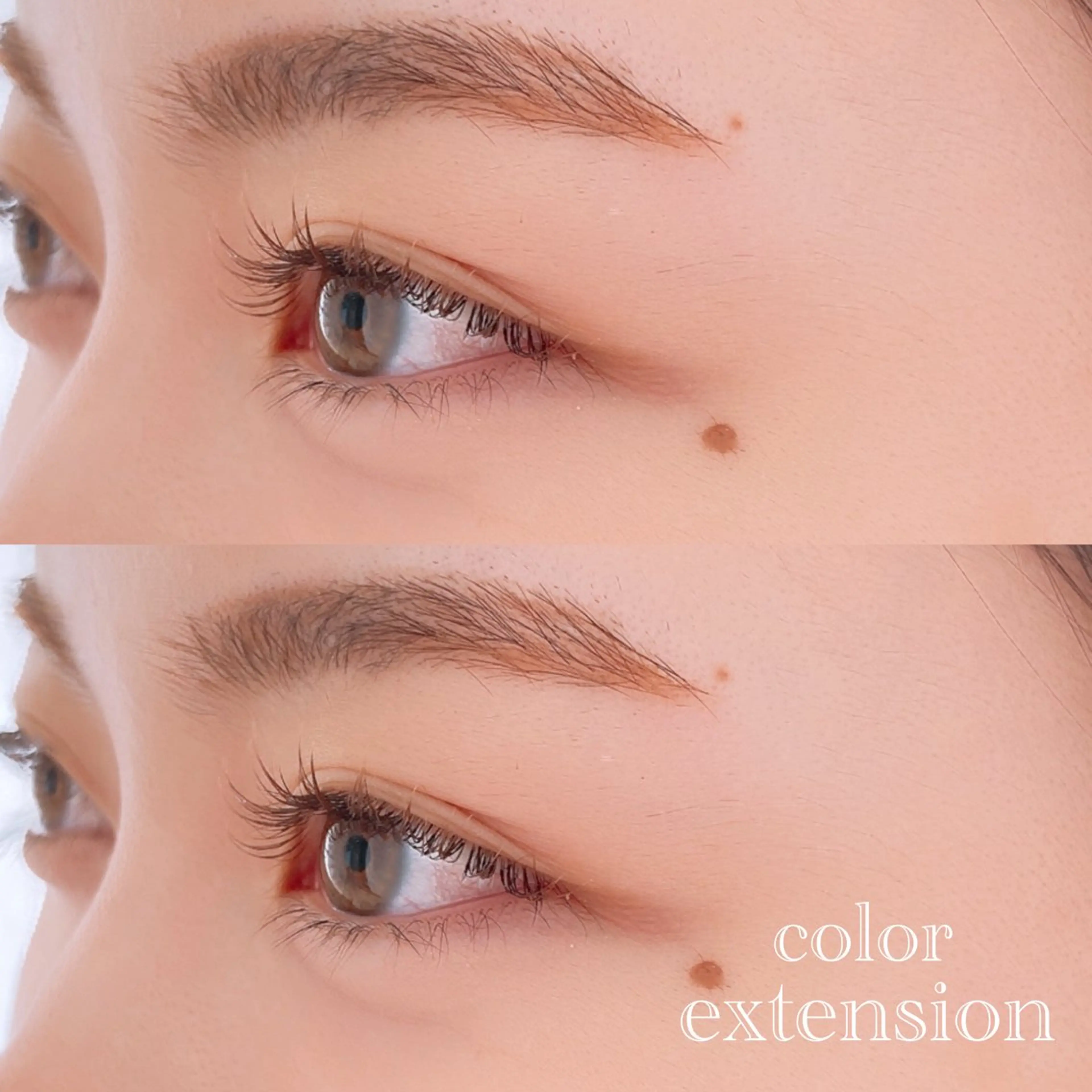 【フラットラッシュ🌱マツエク】140本¥6,300(他店オフ&アイシャンプー込)の写真