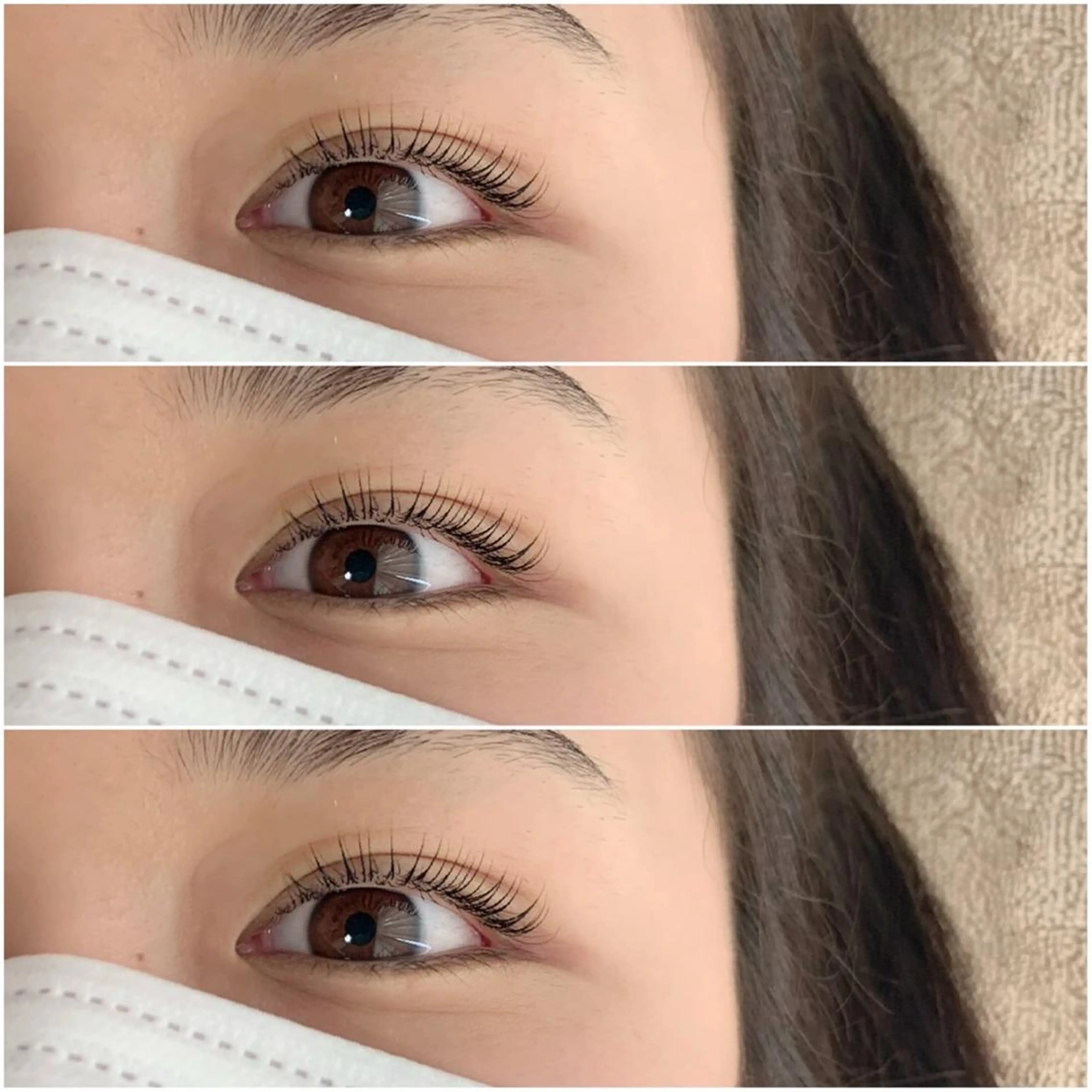 マツエク・マツパ パリジェンヌラッシュリフト 韓国系得意🦋 Aspire.のマツエク・マツパデザイン