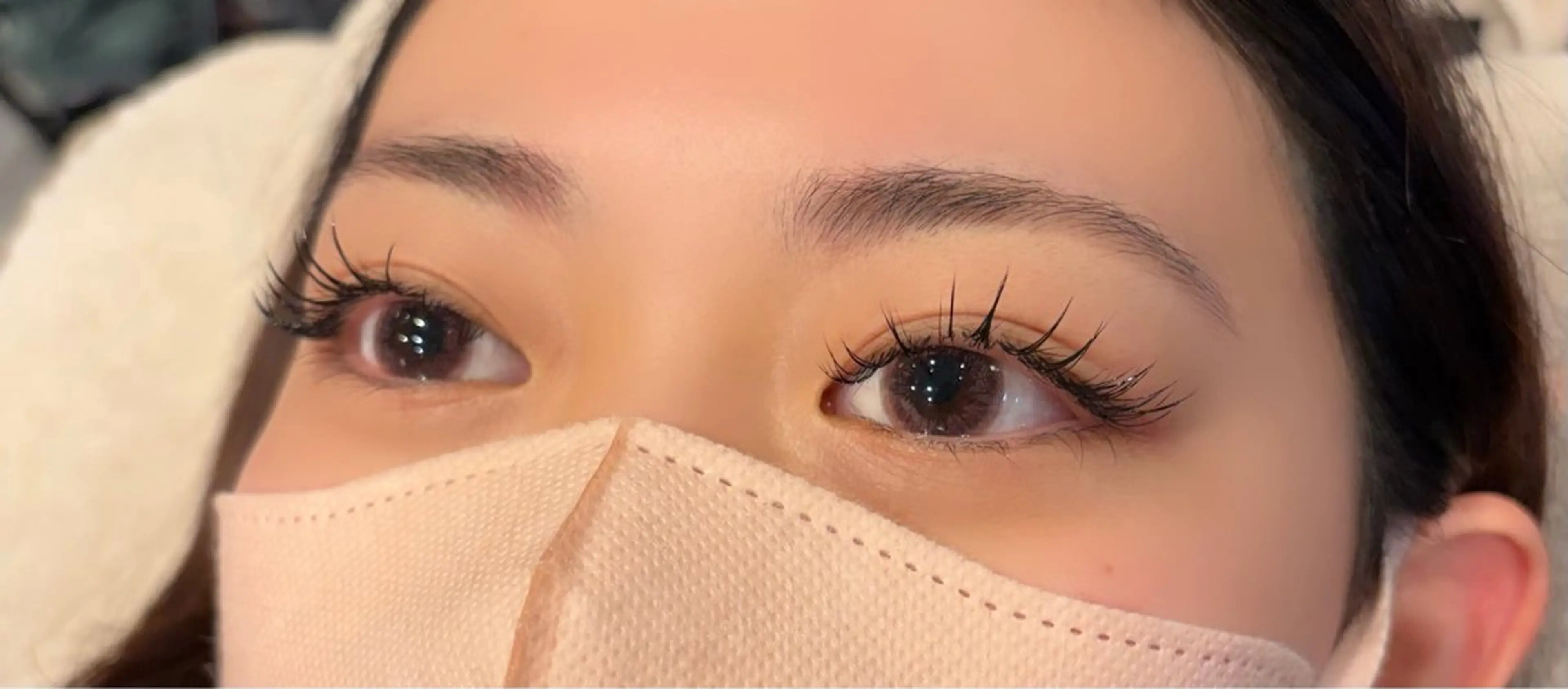 マツエク・マツパ Cカール キュート セーブル Olivia 高尾🐈⬛🎀のマツエク・マツパデザイン