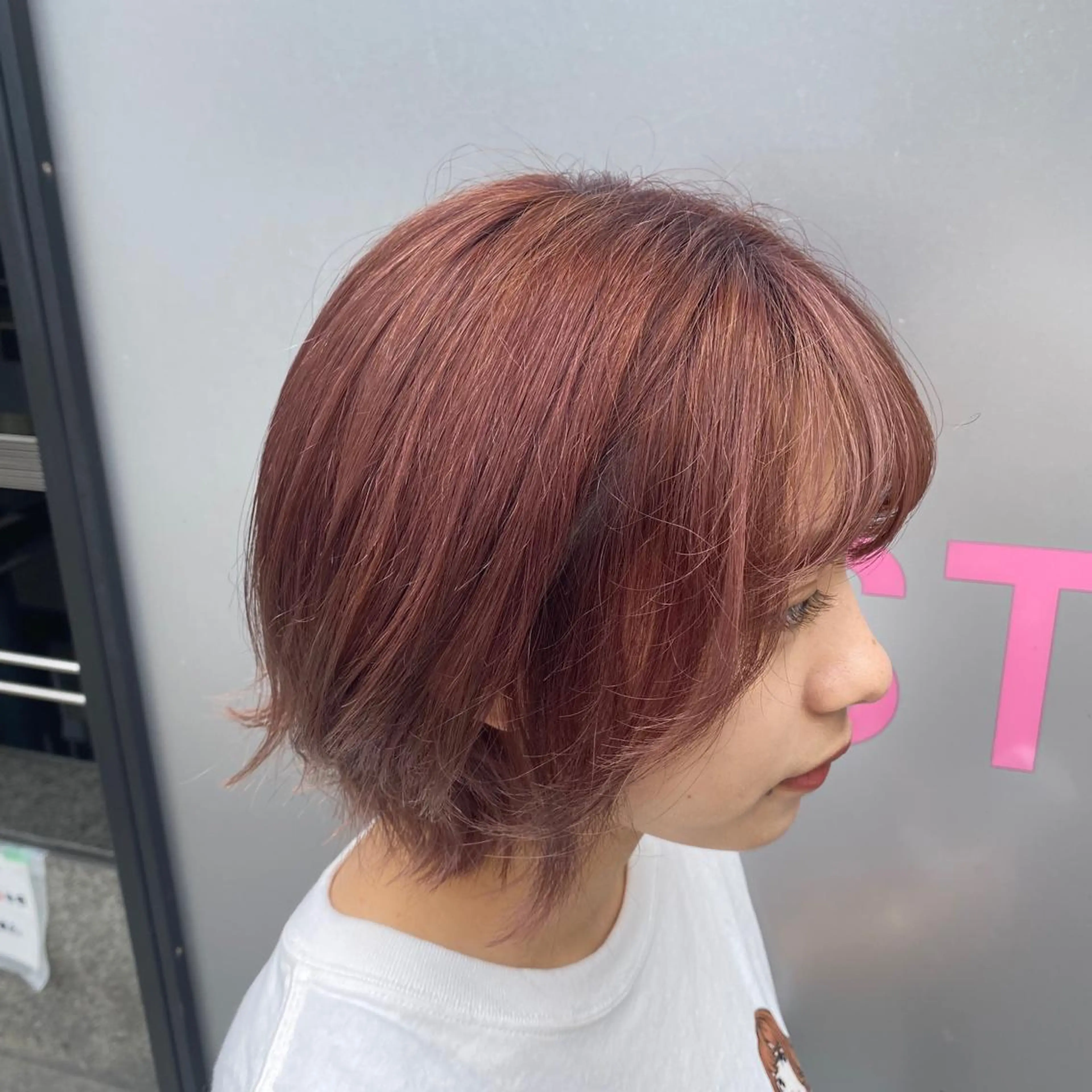 ショート カット ヘアカラー トリートメント 酸スト/フェザー パーマ/三谷海斗のヘアスタイル