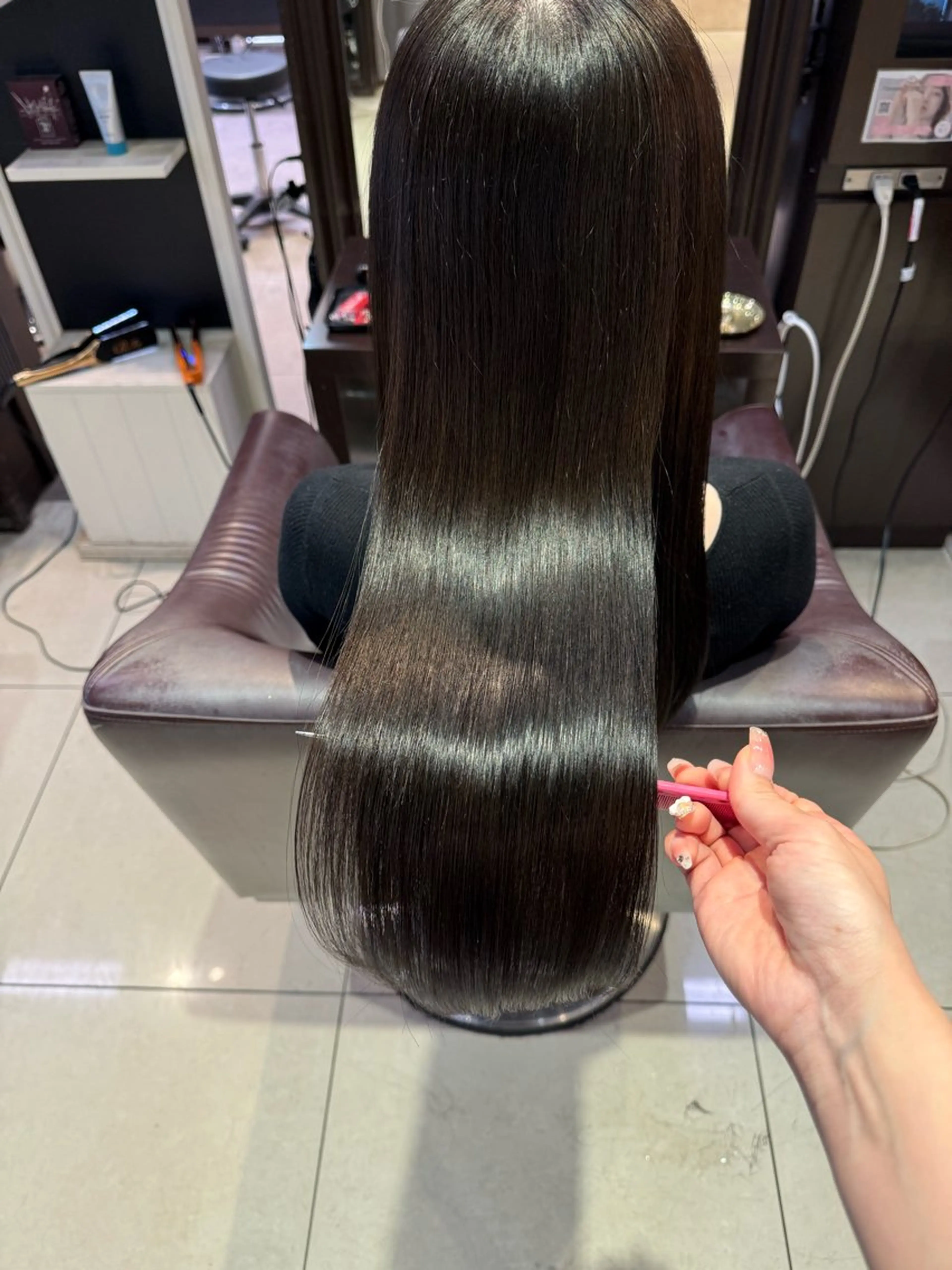 ロング トリートメント 【髪質改善💎韓国風 レイヤー🌷】山川のヘアスタイル