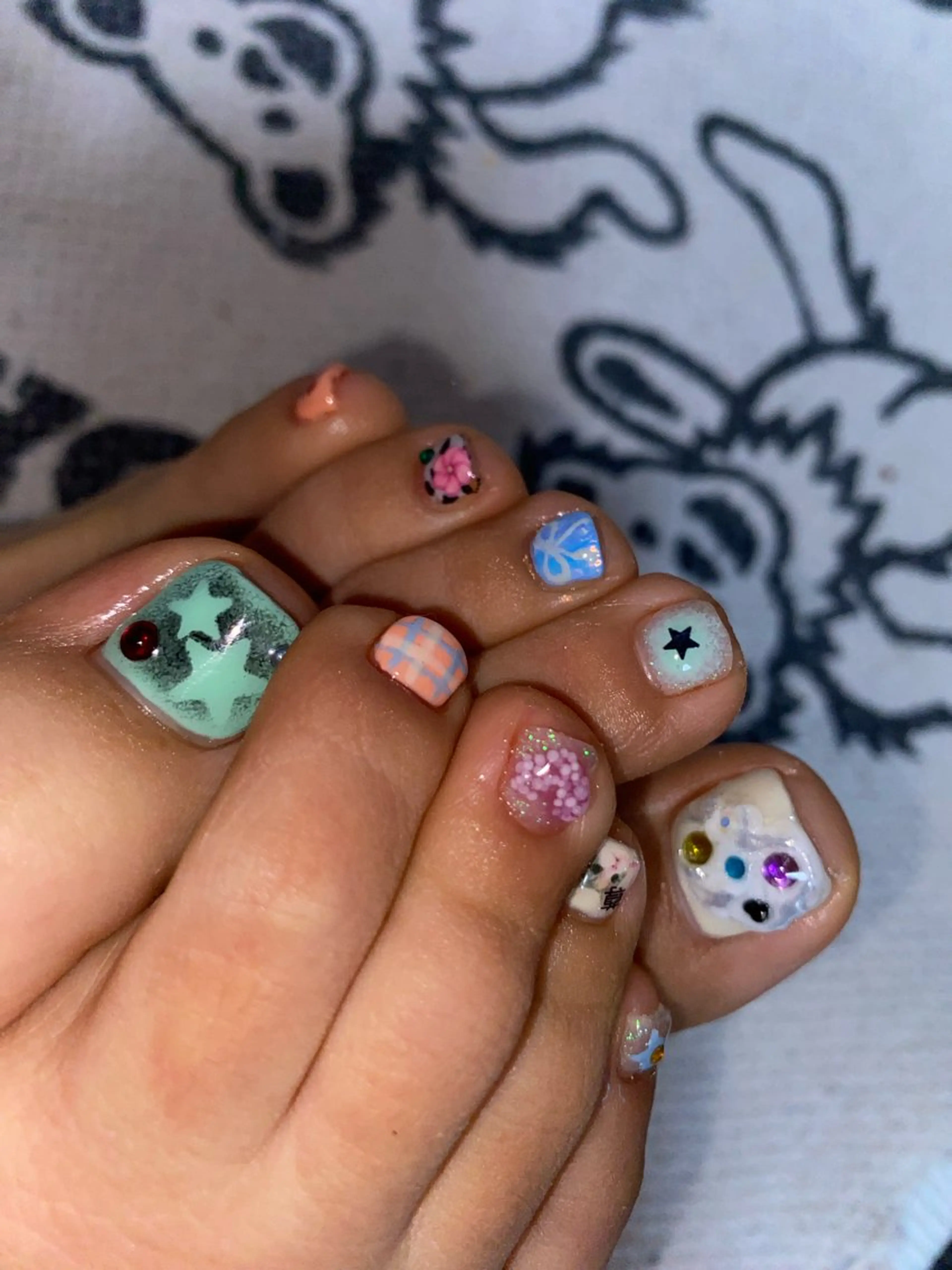 ネイル 福の爪 🍒福山千晴のネイルデザイン