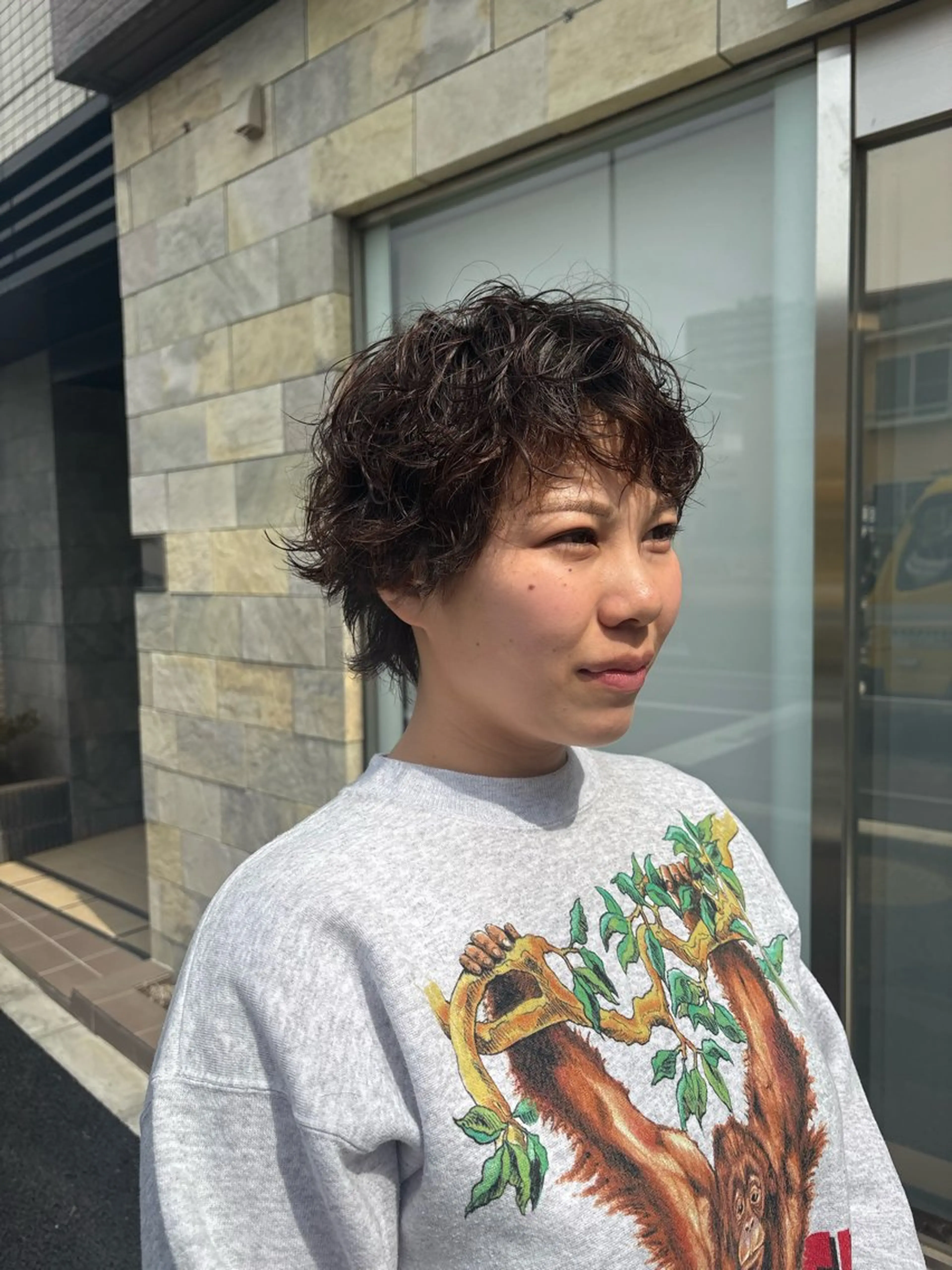 ショート ショートヘア カット パーマ SALOWIN調布店所属・渡辺 健太郎のヘアスタイル