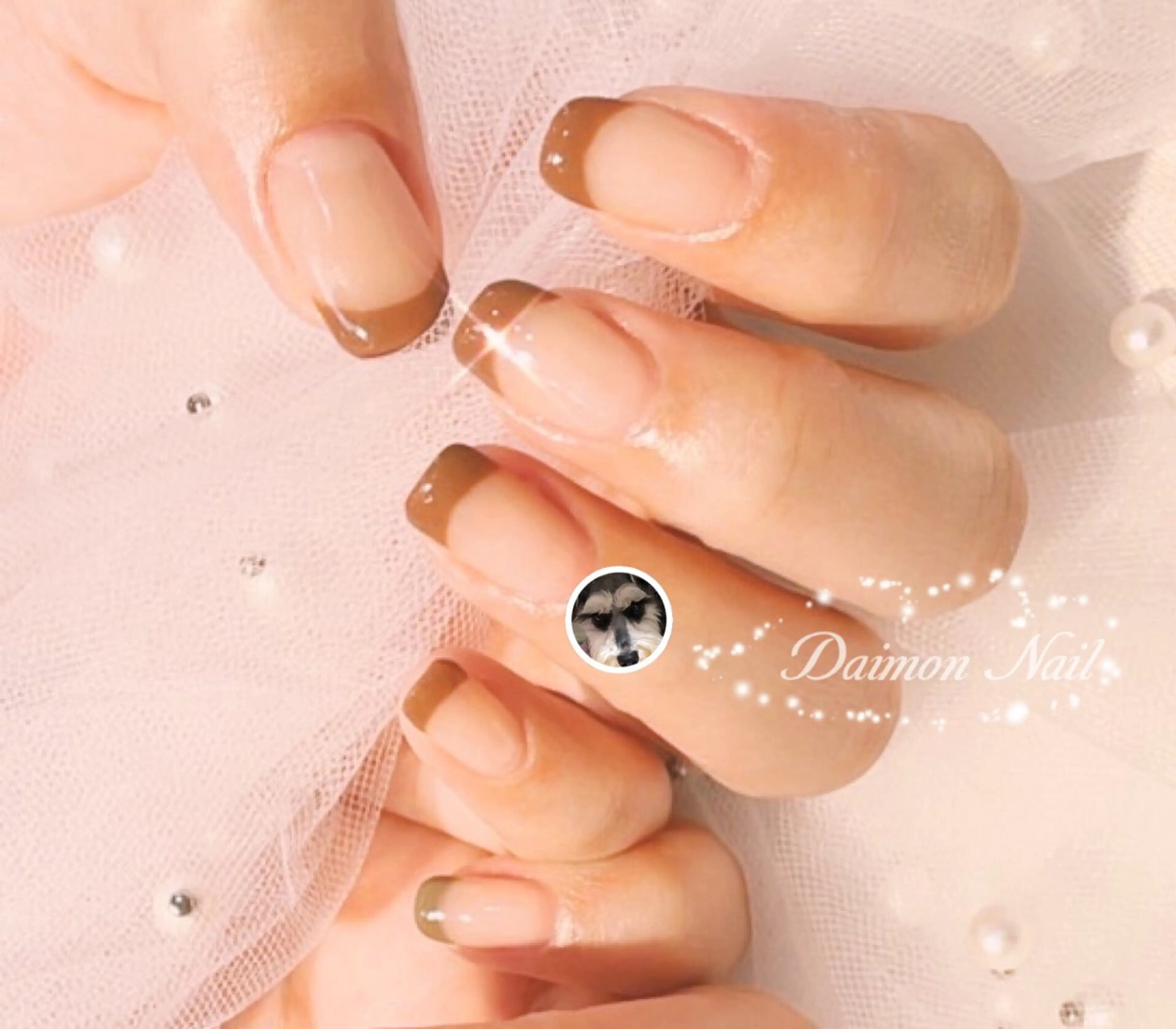 ネイル フレンチネイル ハート オフィスネイル ピンク スカルプネイル 大門浜松町 ネイルのネイルデザイン