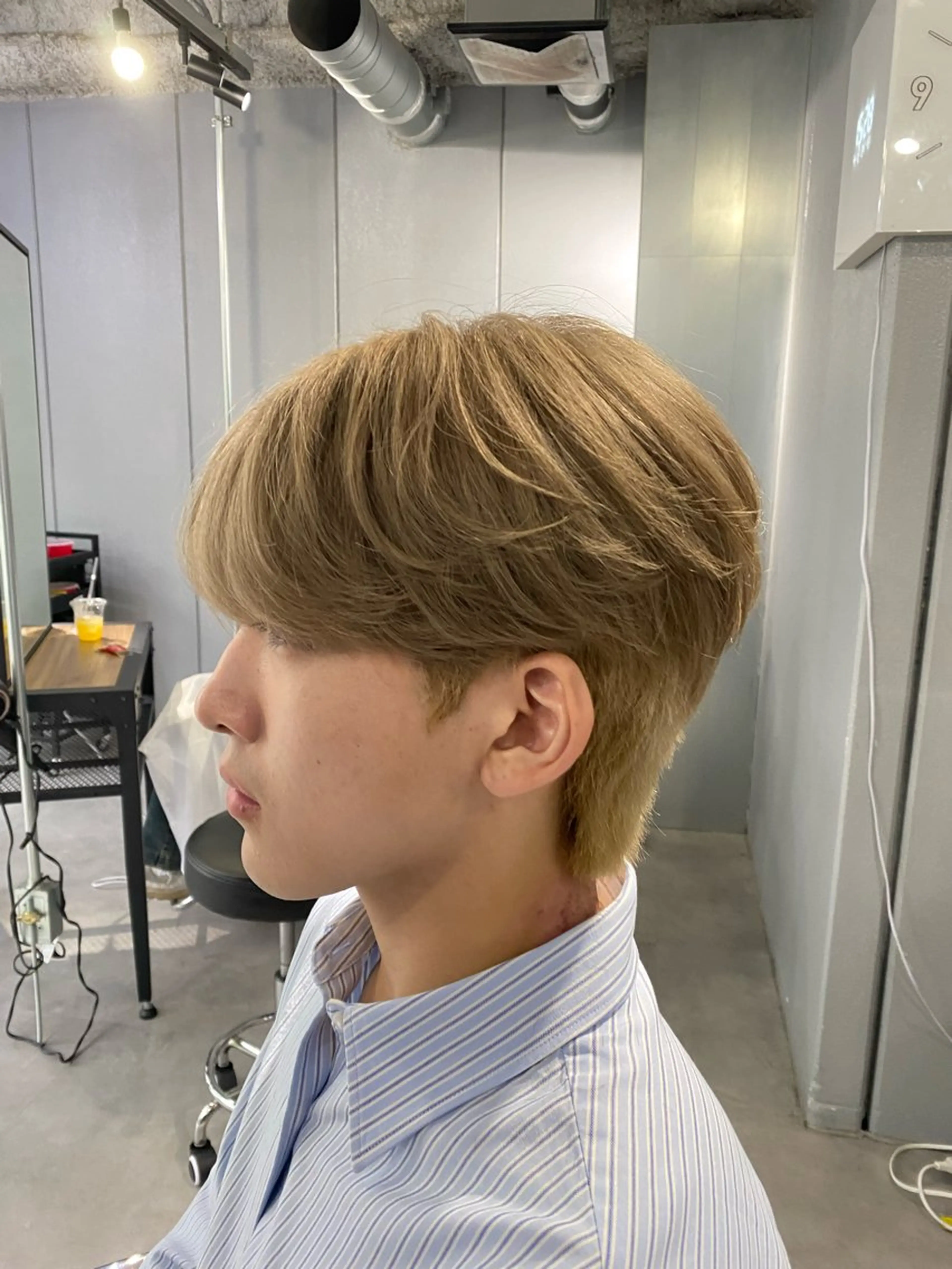 メンズ カット パーマ 和 ／韓国メンズスタイルのヘアスタイル