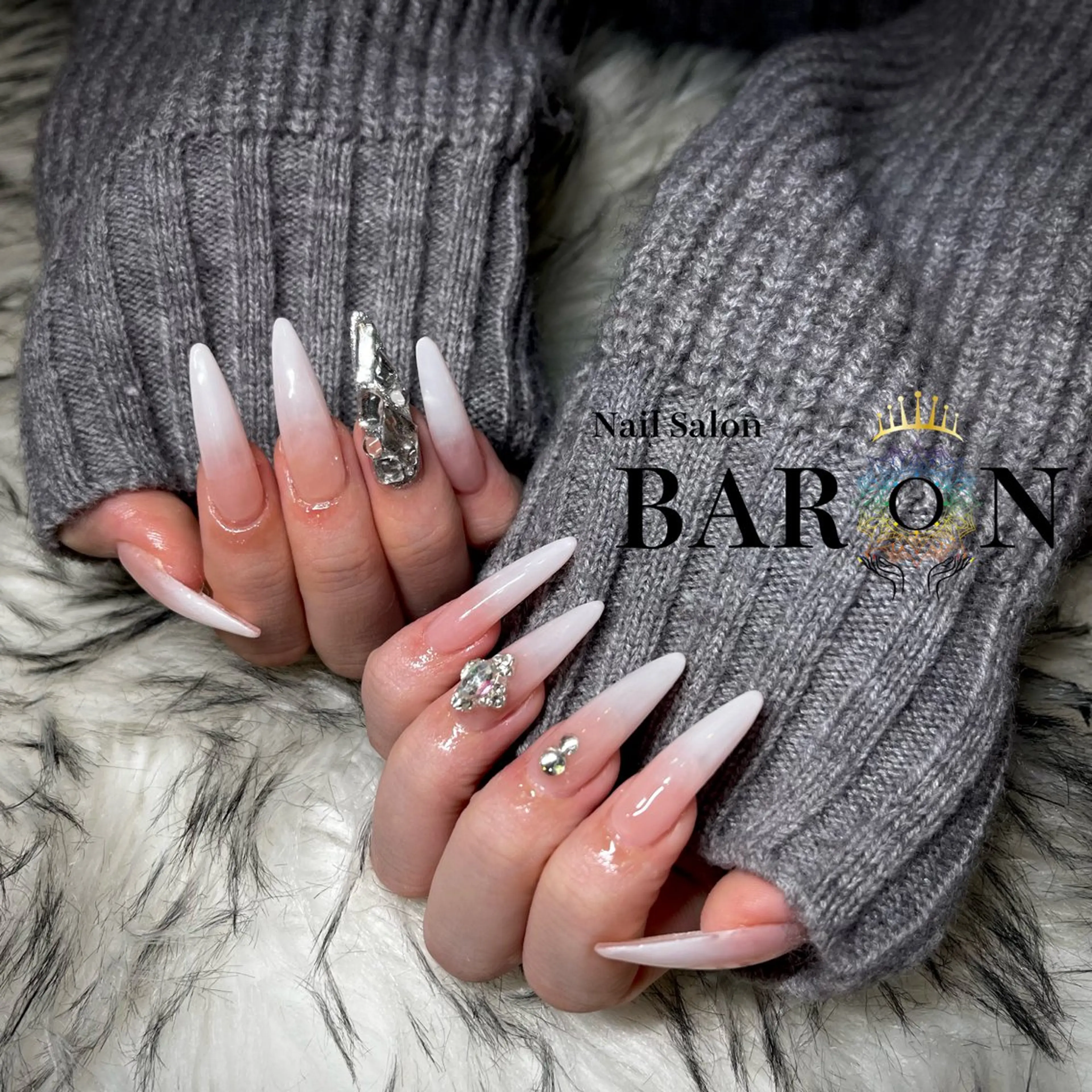 ネイル ハンドネイル ☆SAKI☆ BARON 店長のネイルデザイン