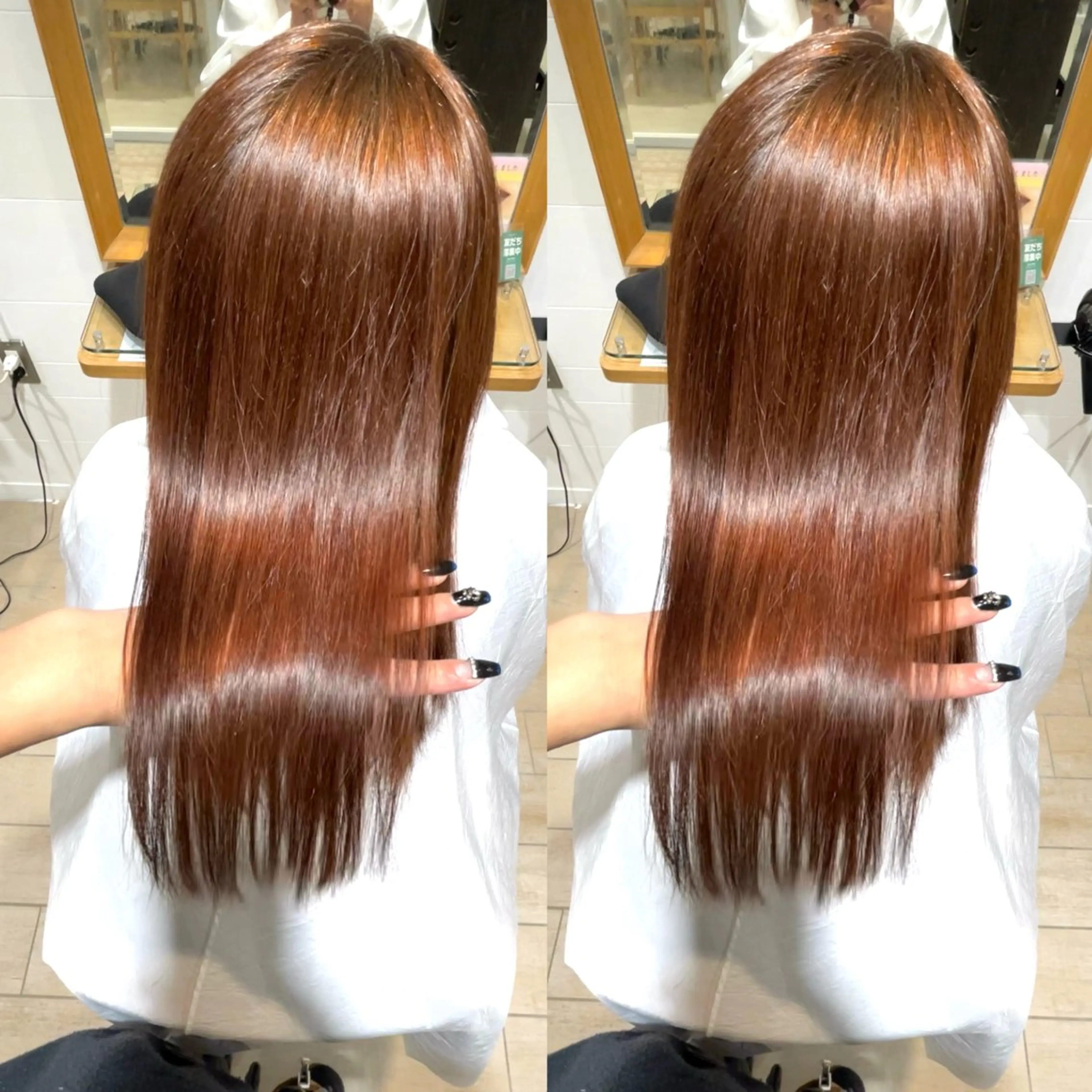 ミディアム くすみカラー/艶髪 ⛓️mariのヘアスタイル