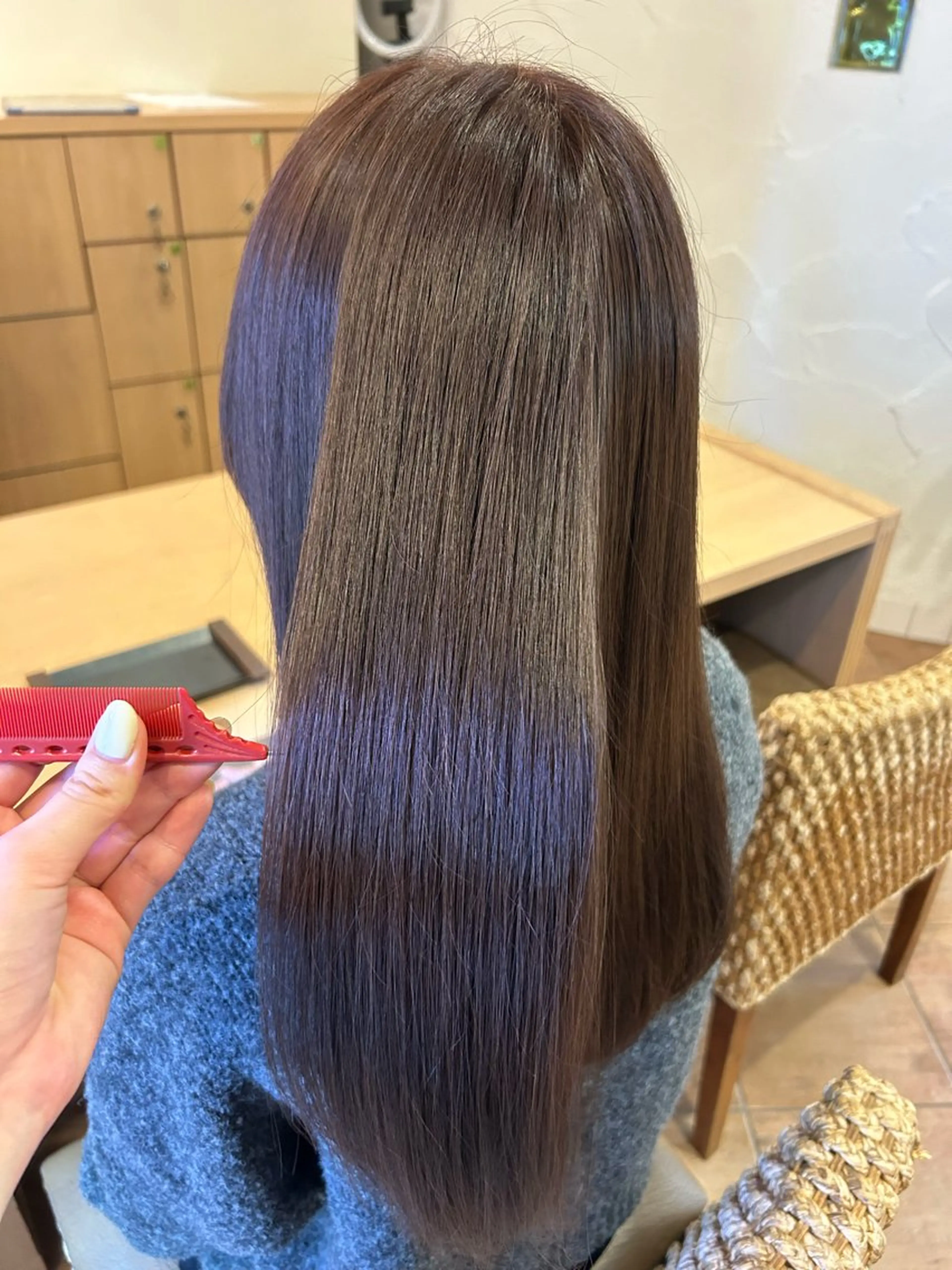 ロング トリートメント ヘアルームflat・ Rena🌼ྀིのヘアスタイル