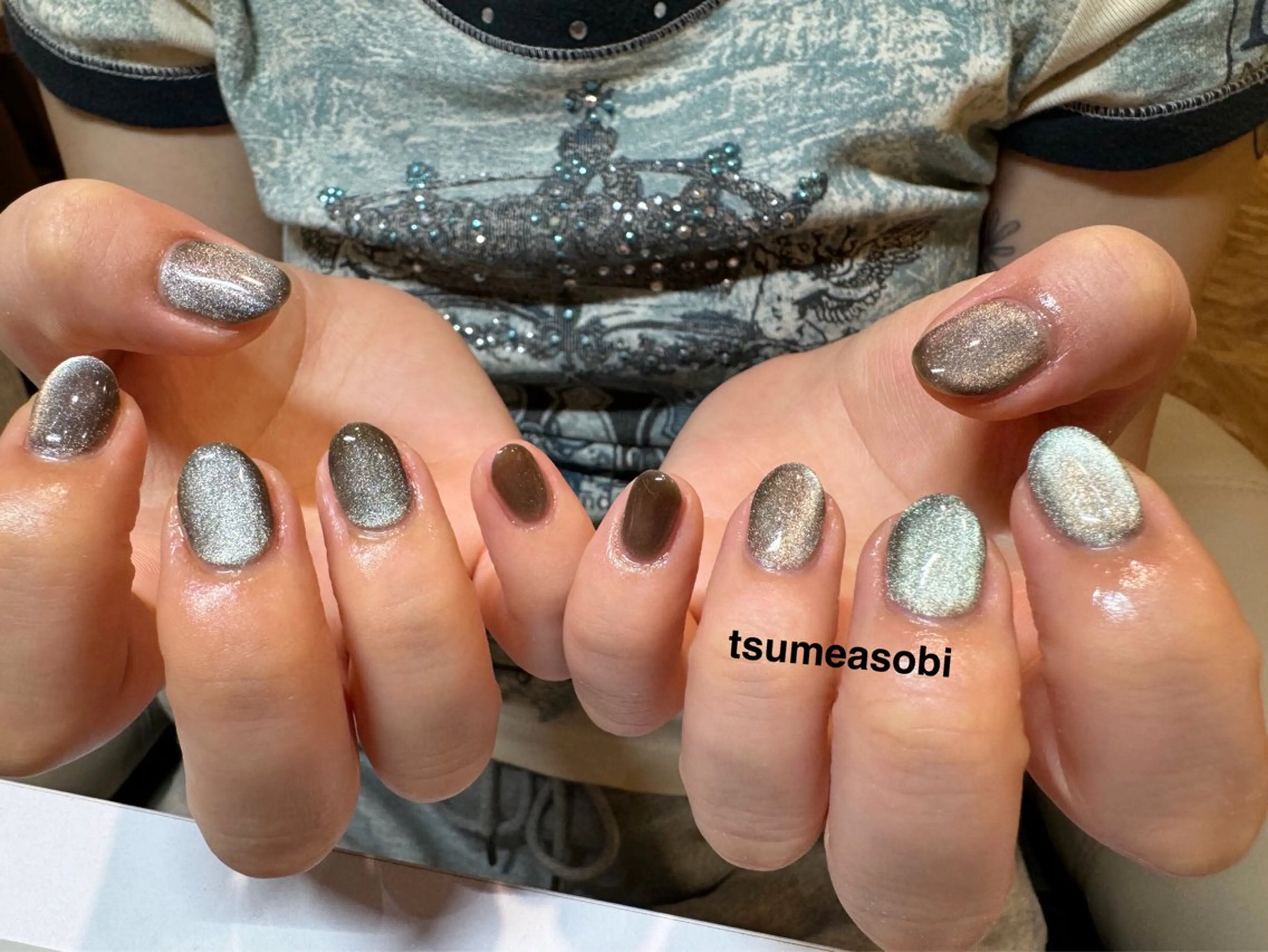 ネイル ハンドネイル tsumeasobi所属・tsumeasobi 🪬macoのネイルデザイン