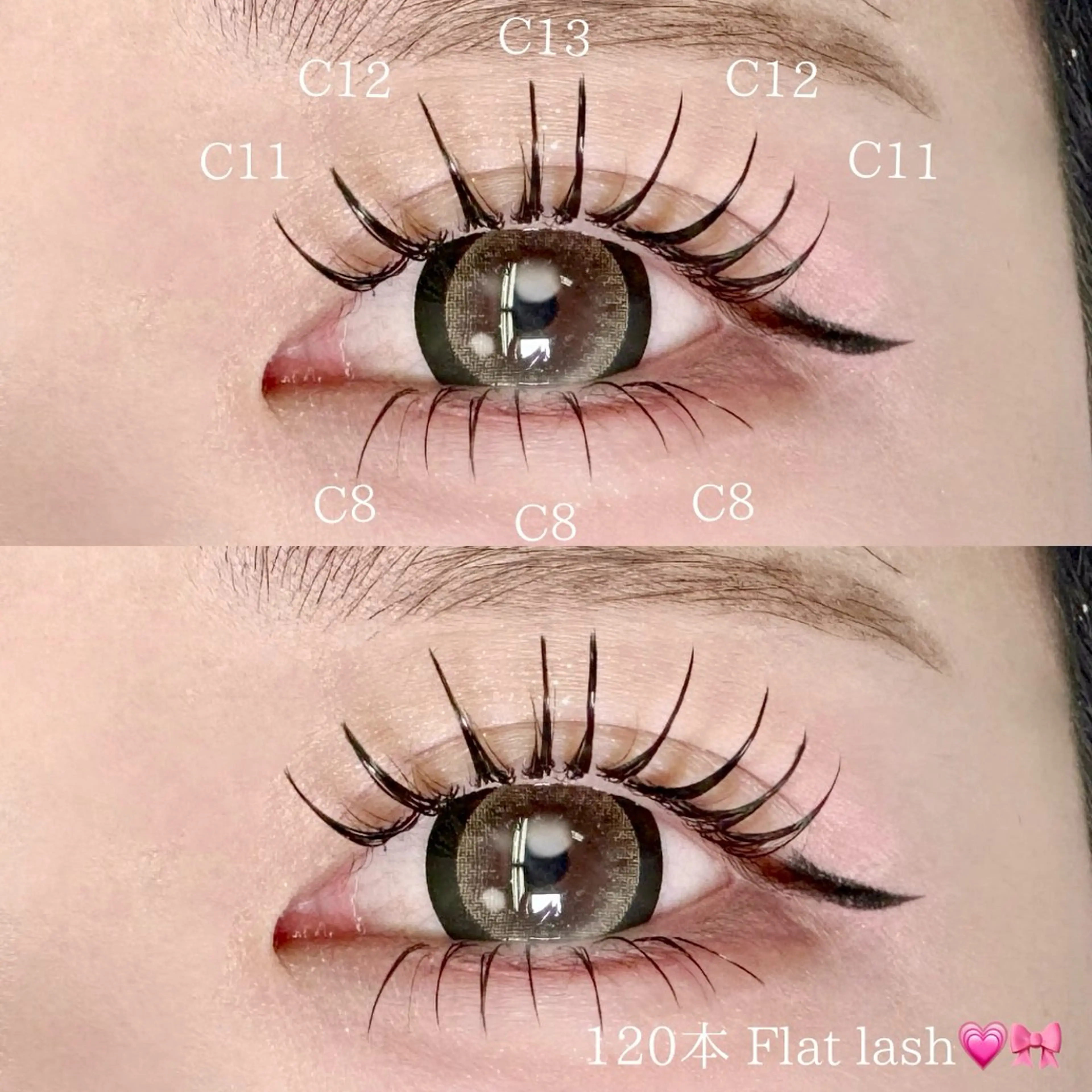 マツエク・マツパ マツエク 大阪福島 韓国まつげ Sayaka🤍🐩のマツエク・マツパデザイン