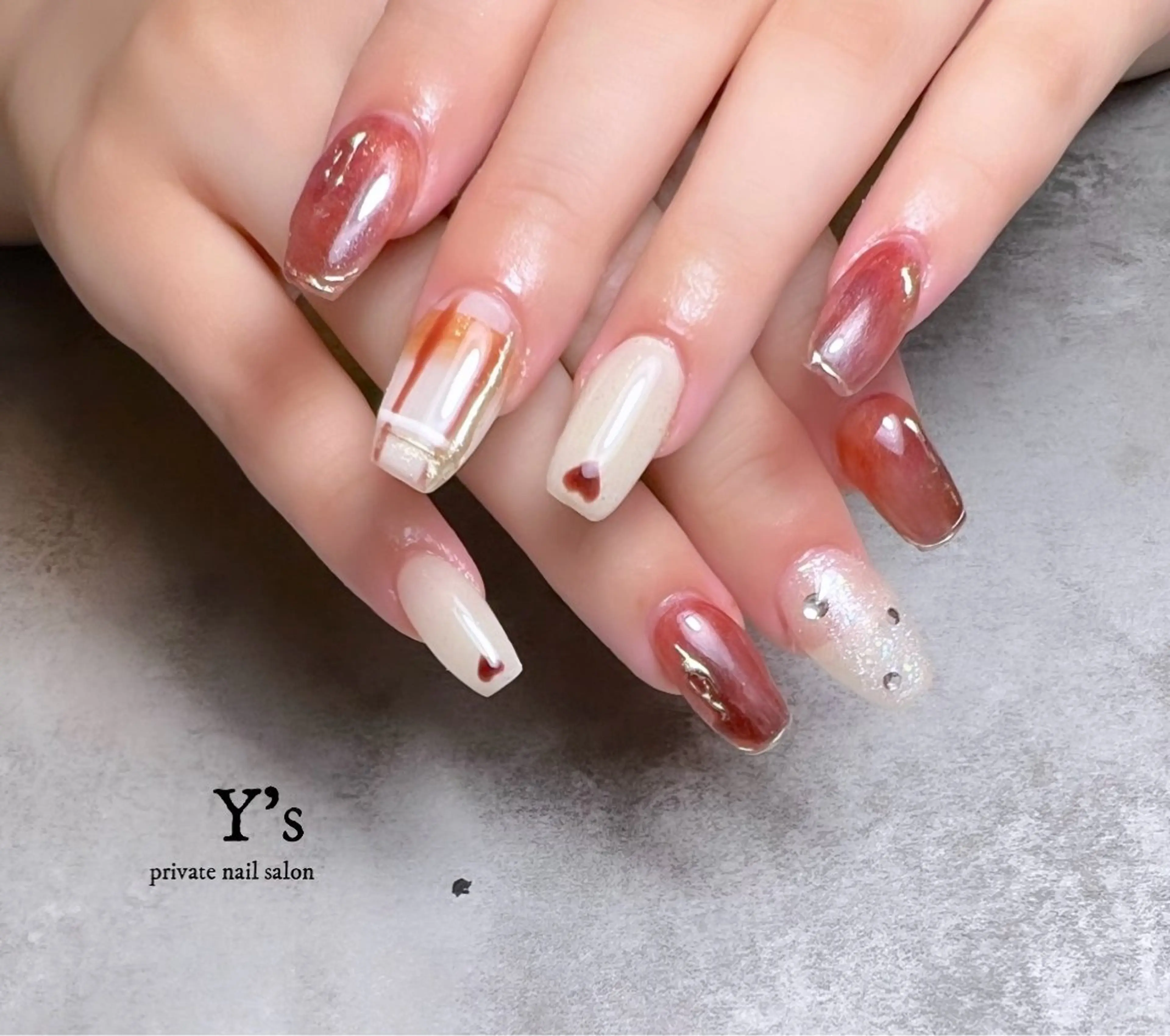 ネイル ハンドネイル Y's nail ˚✧₊YUIのネイルデザイン