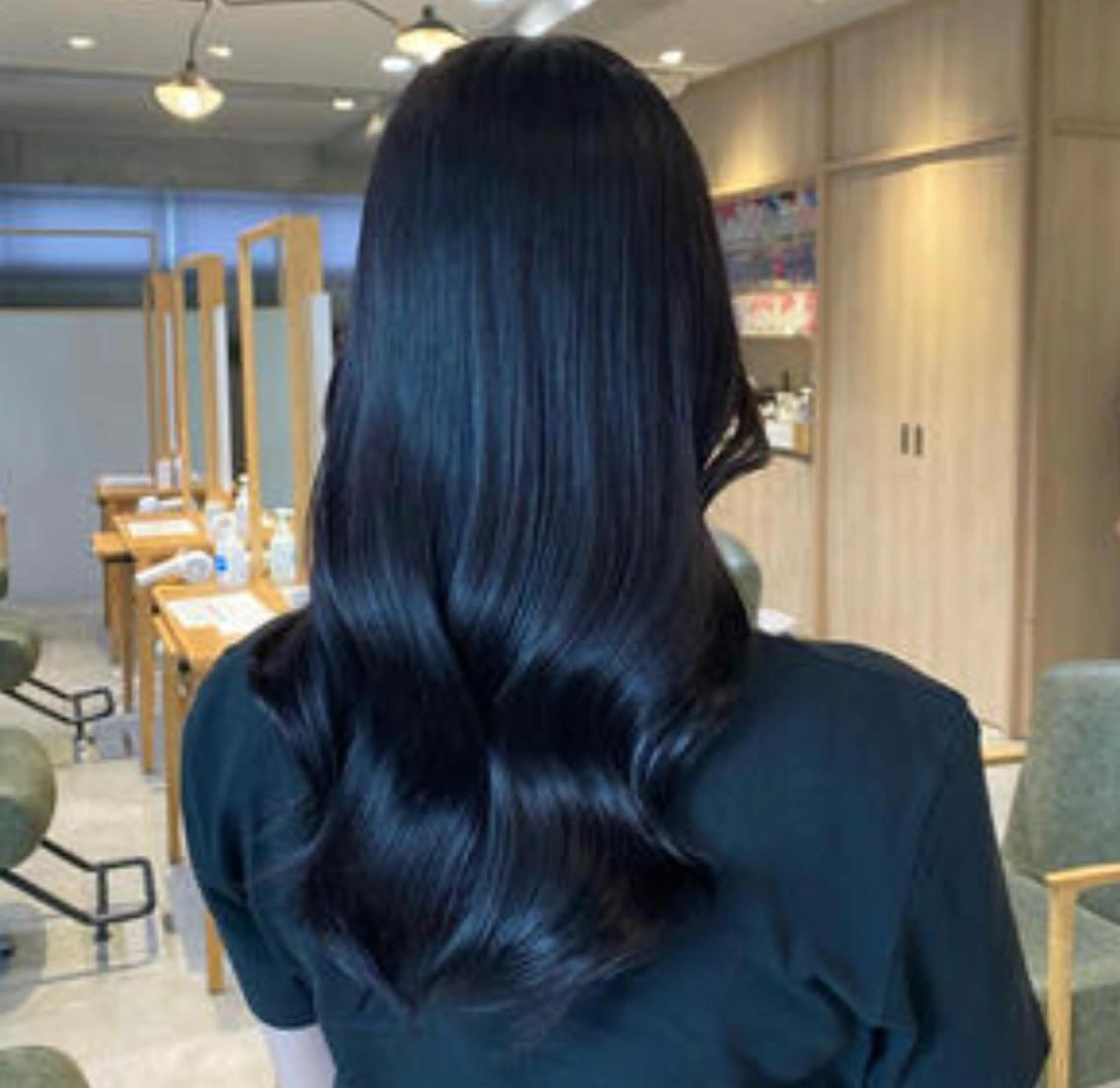 ワンカラー+髪質改善トリートメント🤍の写真