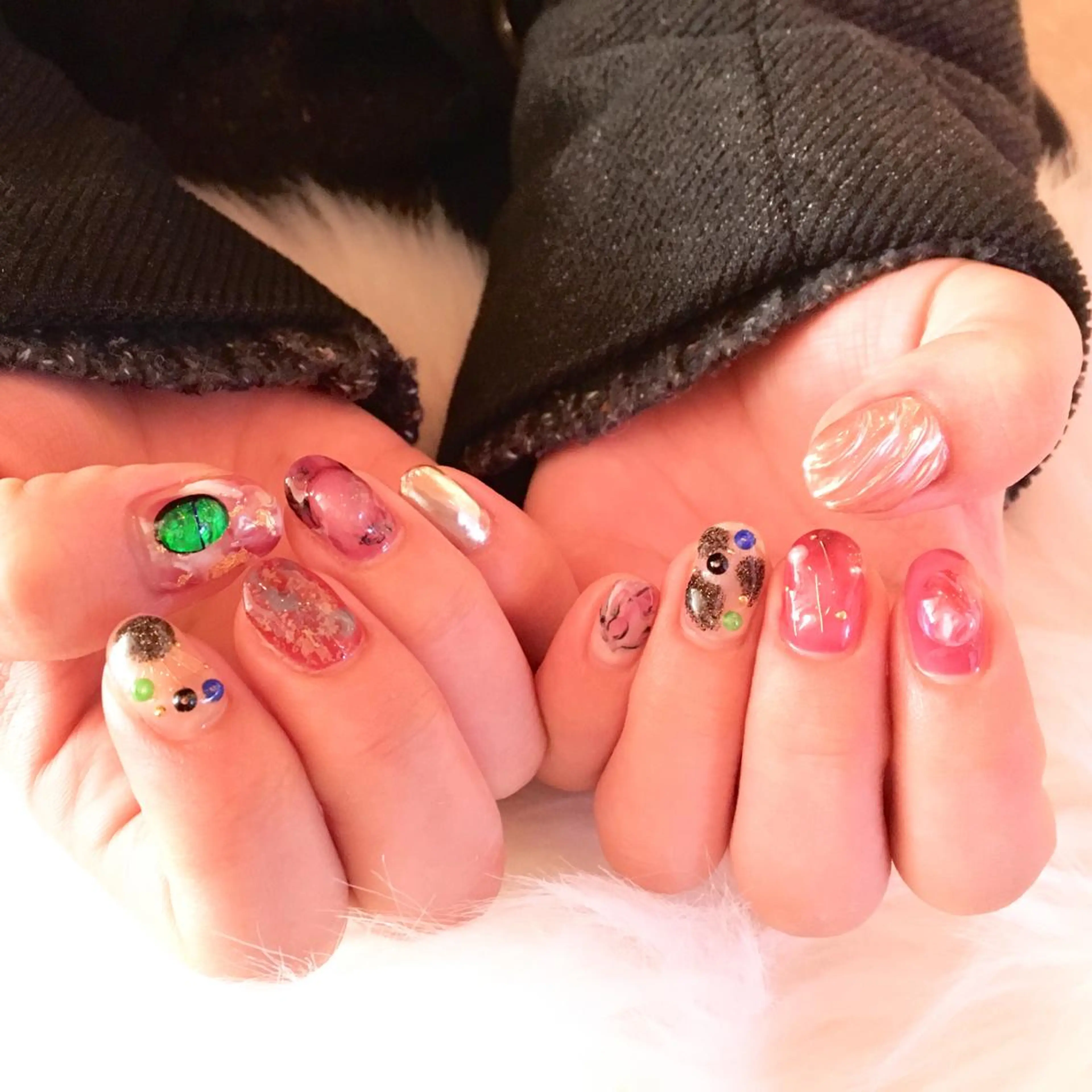 ネイル revia所属・ERI Nailistのネイルデザイン