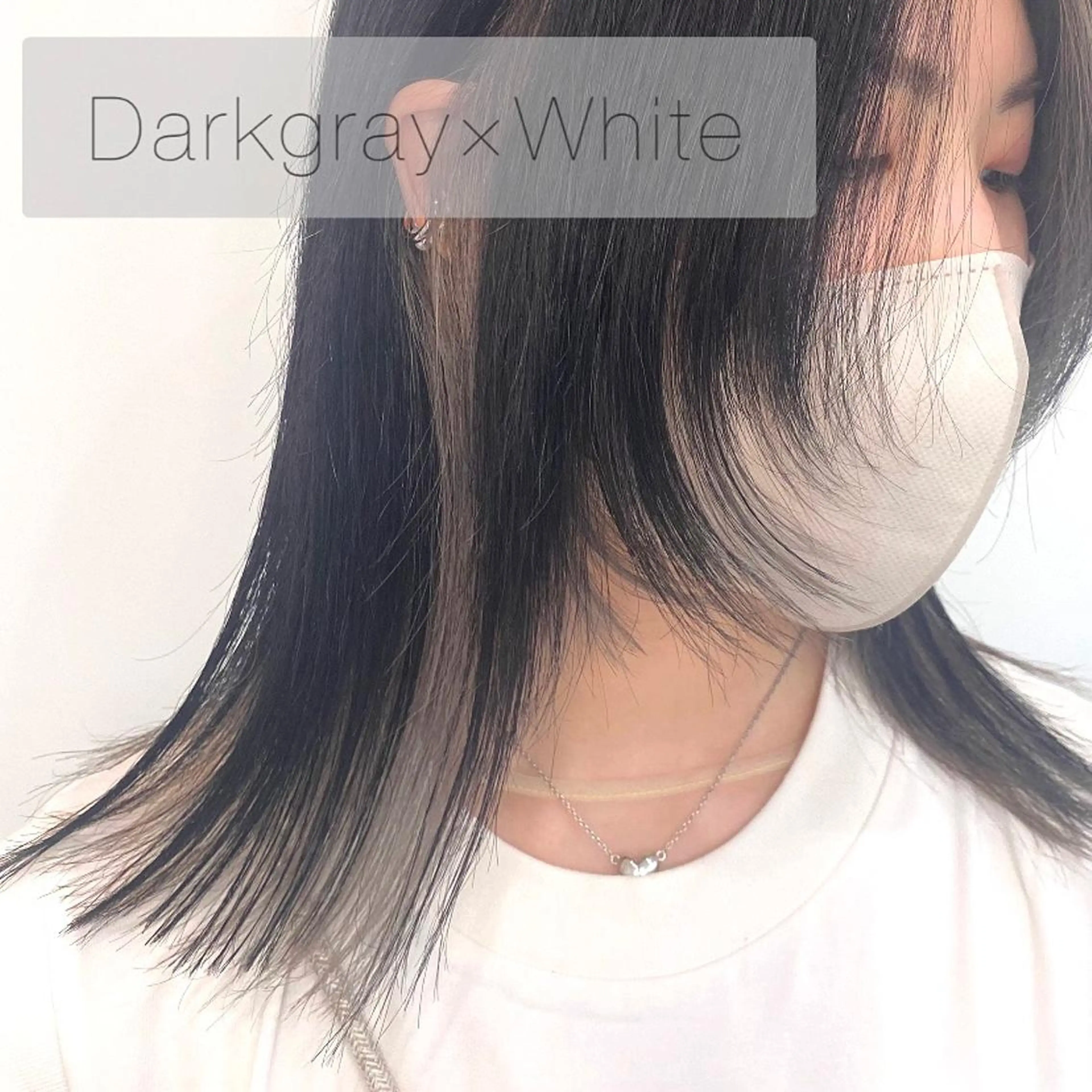 ミディアム カット ヘアカラー トリートメント little salt 渋谷店所属・akina*ブリーチ ♡トレンドヘアのヘアスタイル