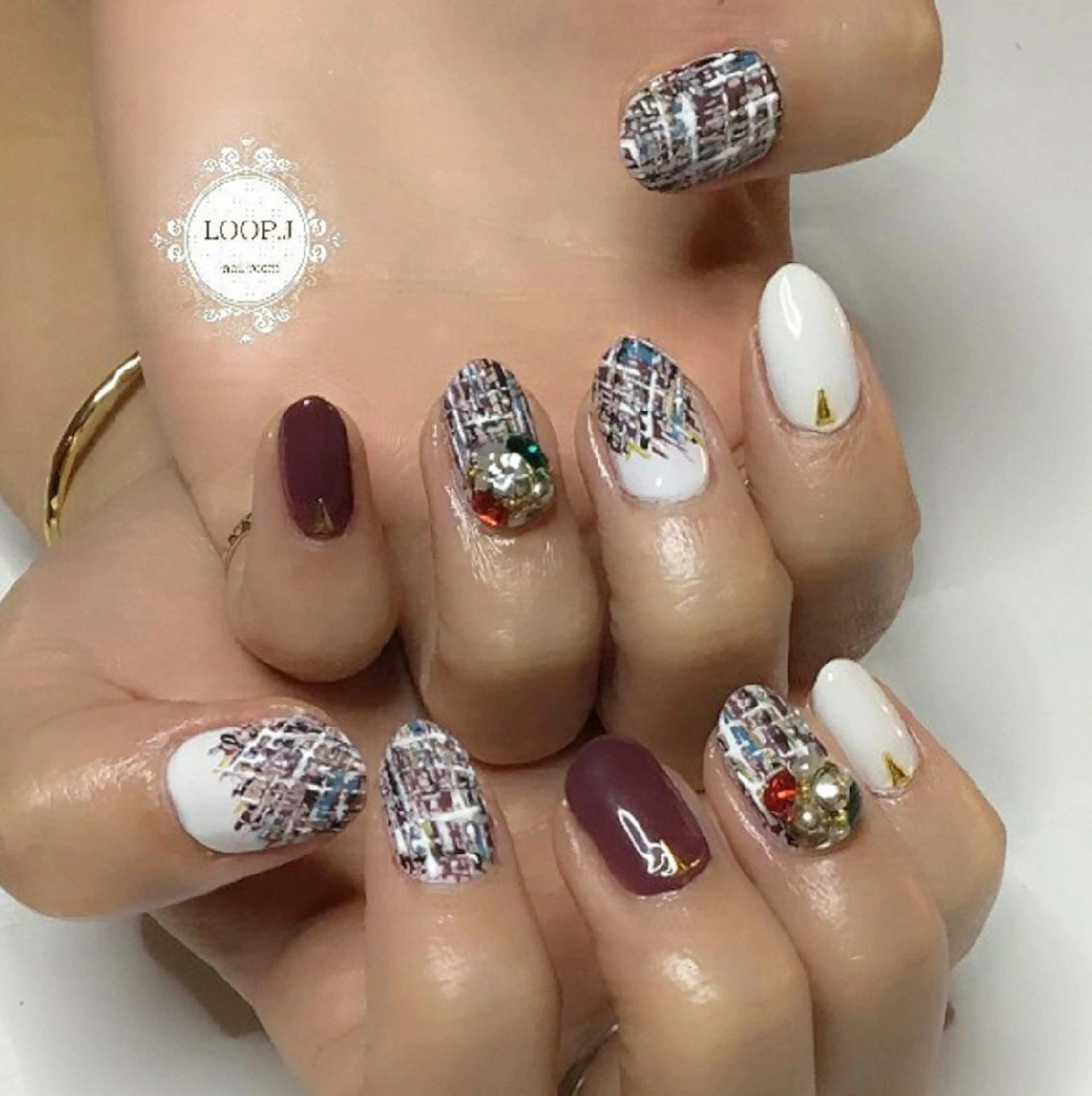 ネイル ハンドネイル おおくぼ めぐみのネイルデザイン