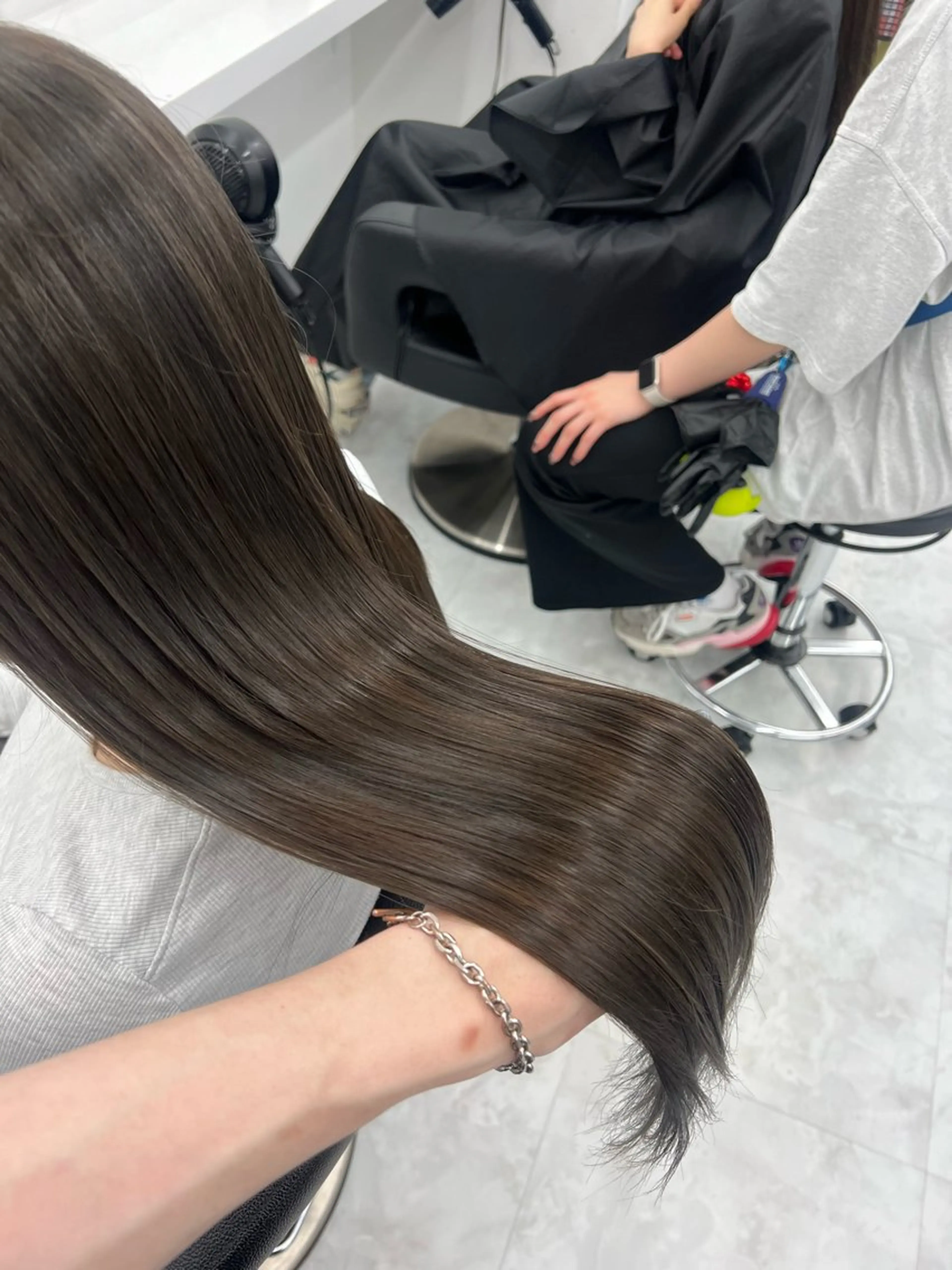 ロング カラー ダブルカラー特化💖 韓国ヘア💖りくのヘアスタイル