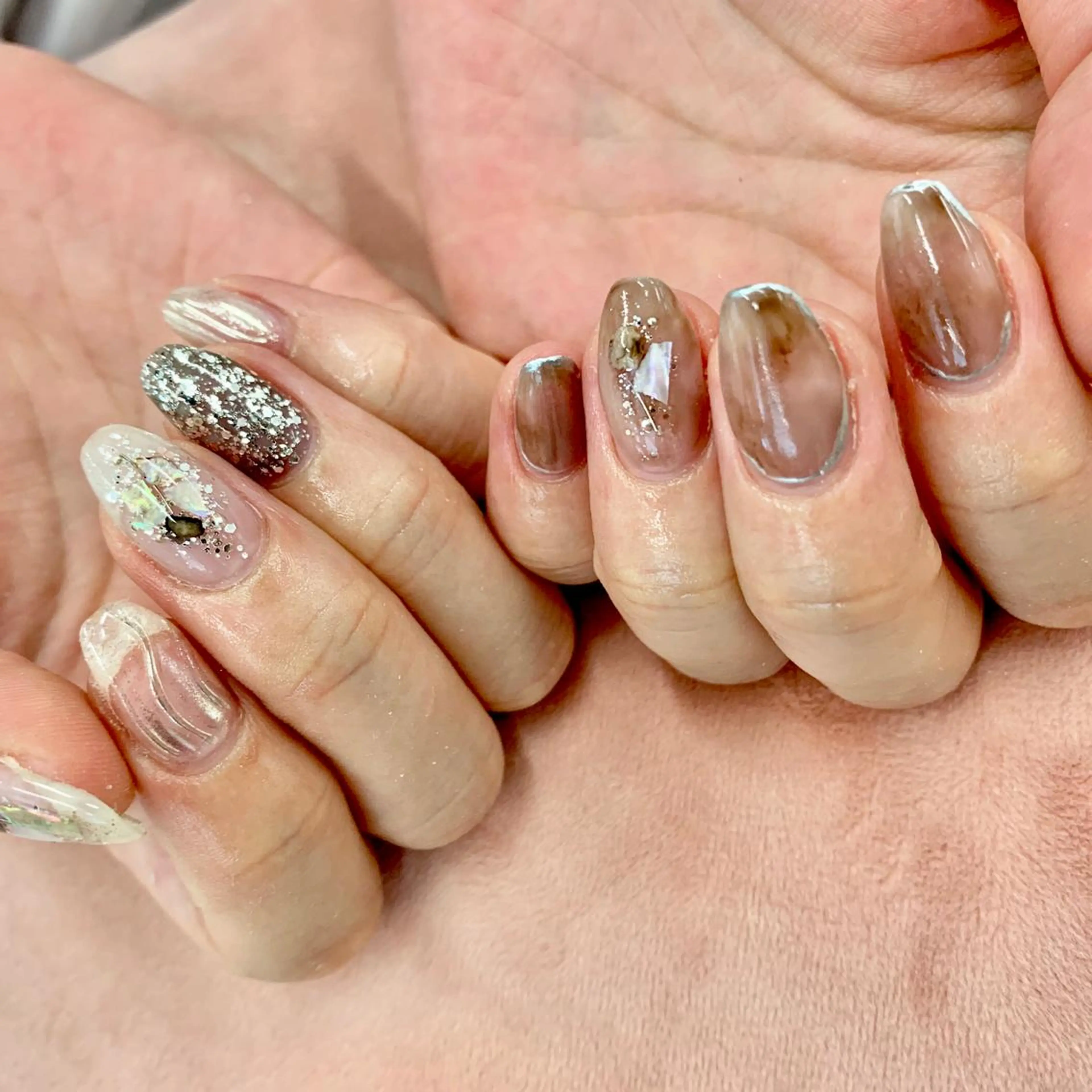 ネイル ニュアンスネイル ハンドネイル nail salon -Lien-所属・nailsalon -Lien-のネイルデザイン