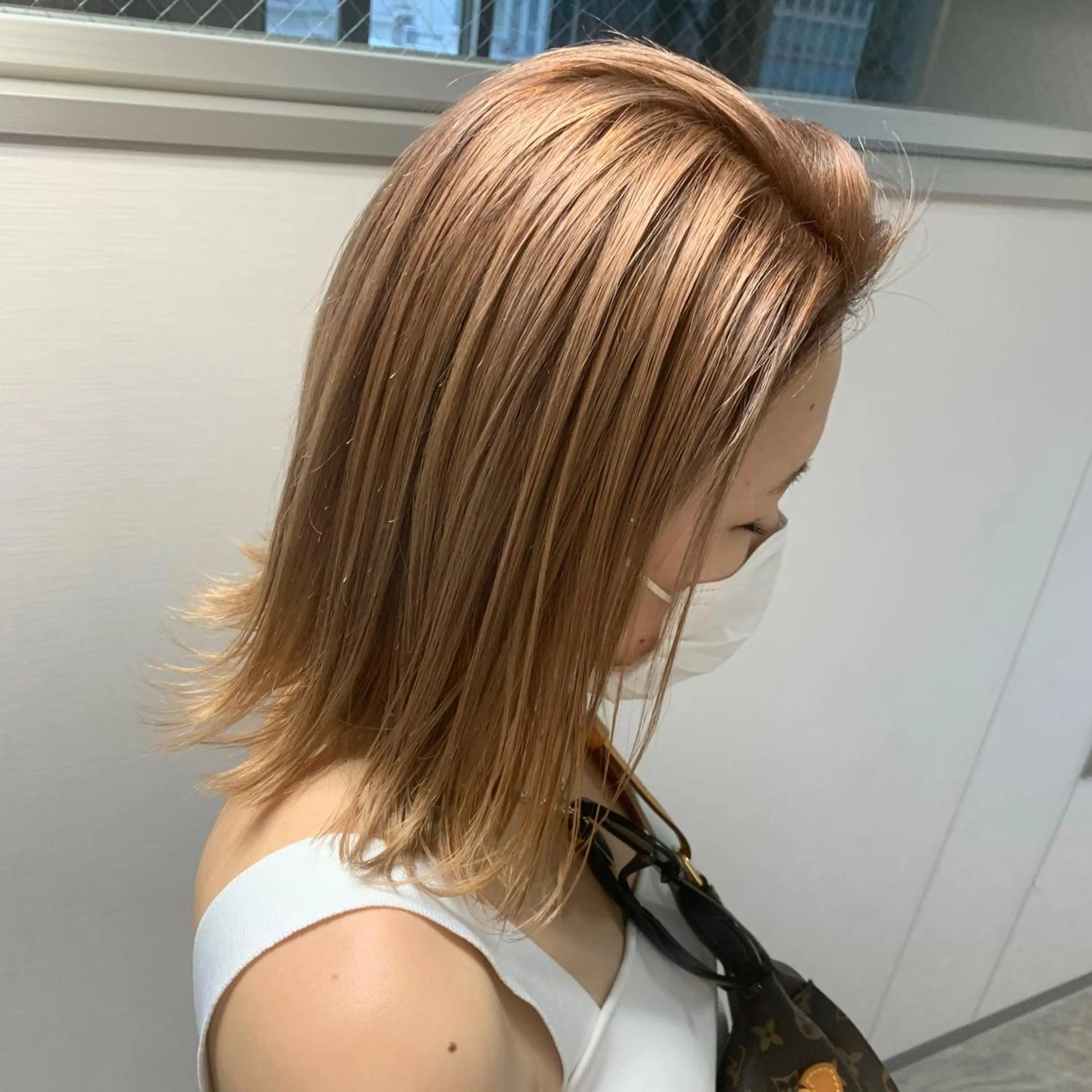 ミディアム ヘアカラー 松井那津子 /ハイライトブリーチのヘアスタイル