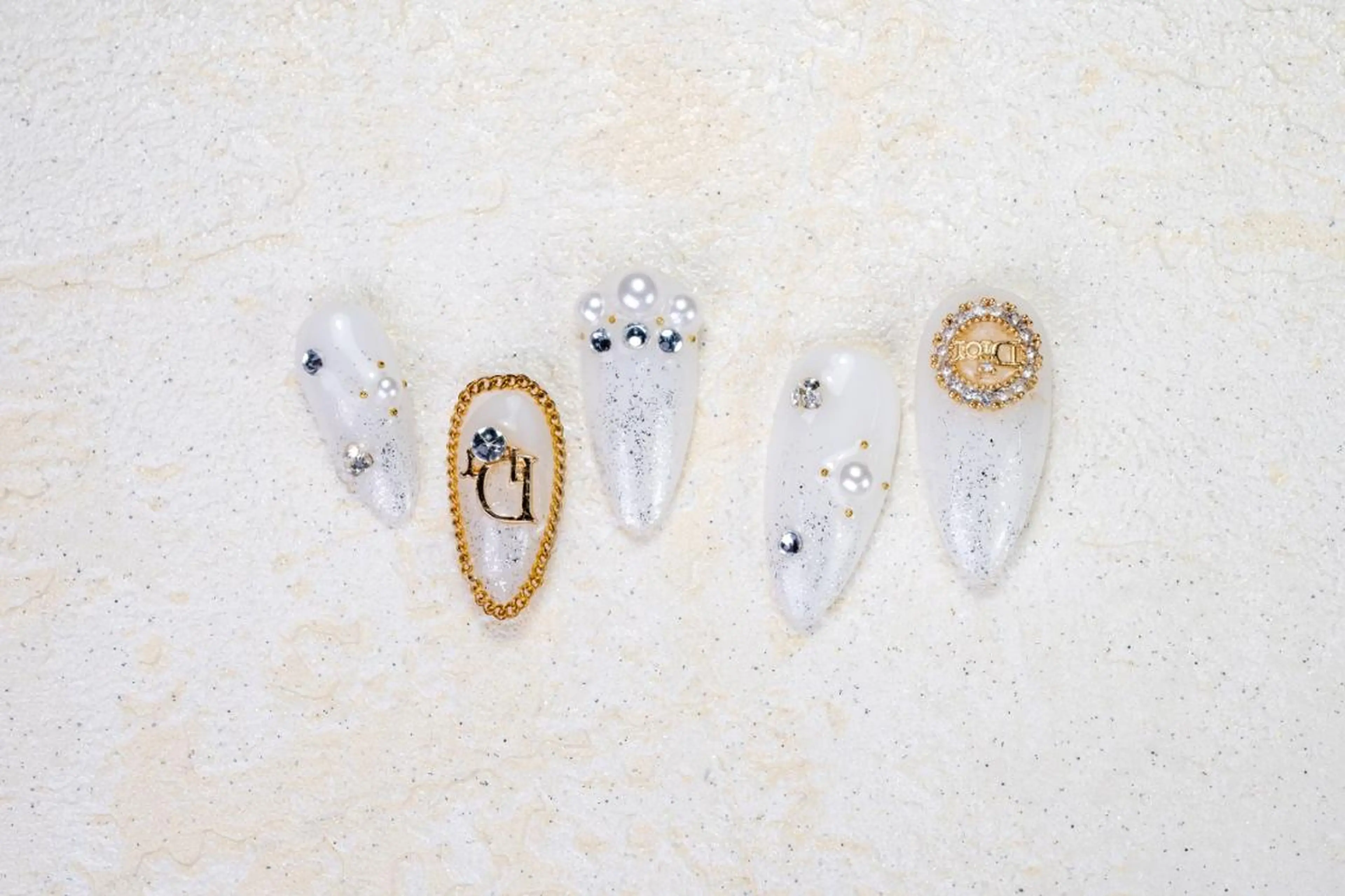 ネイル ハロウィン ロングネイル マグネットネイル スカルプネイル ネイルチップ Mss えりのネイルデザイン