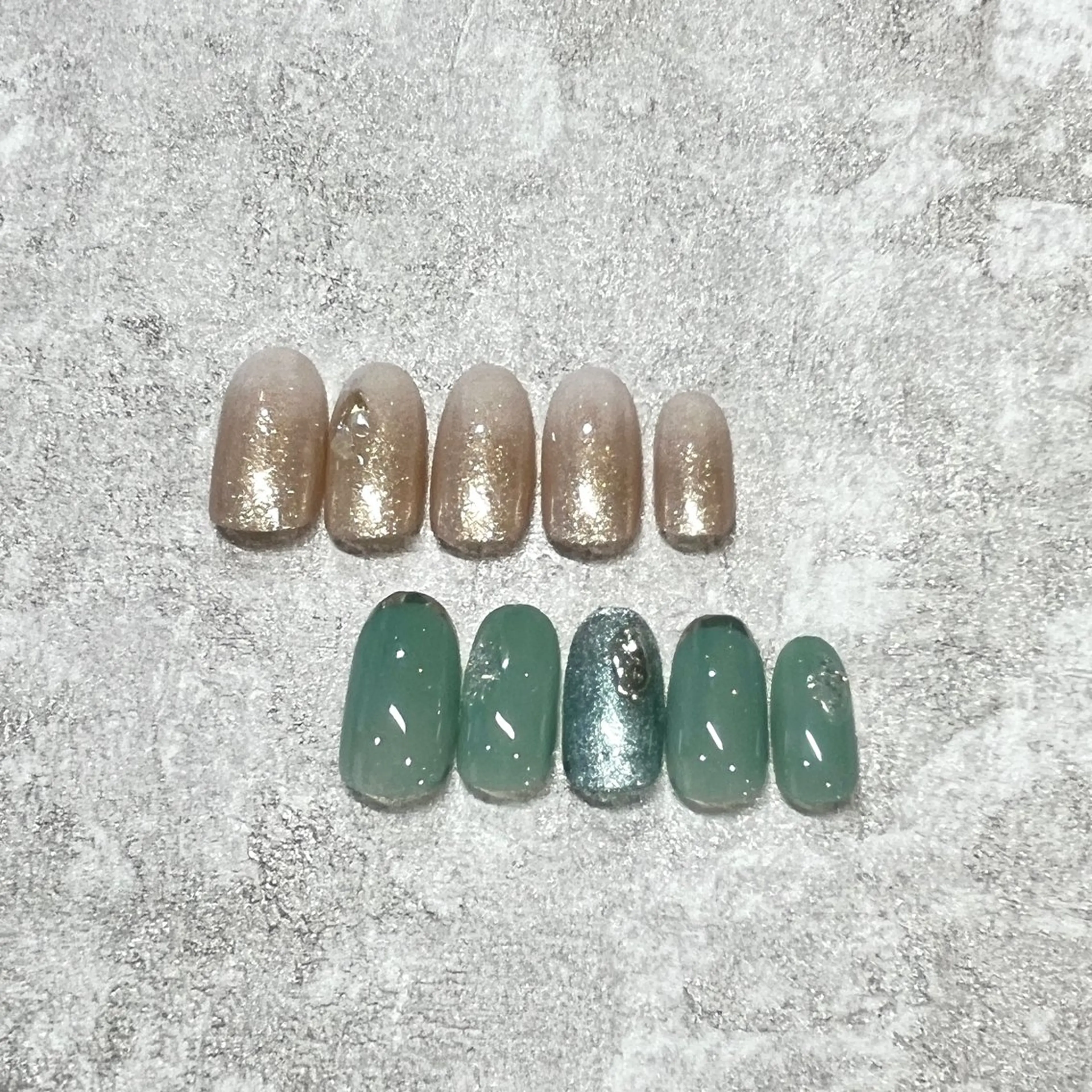 ネイル ハンドネイル 大島 玲奈のネイルデザイン