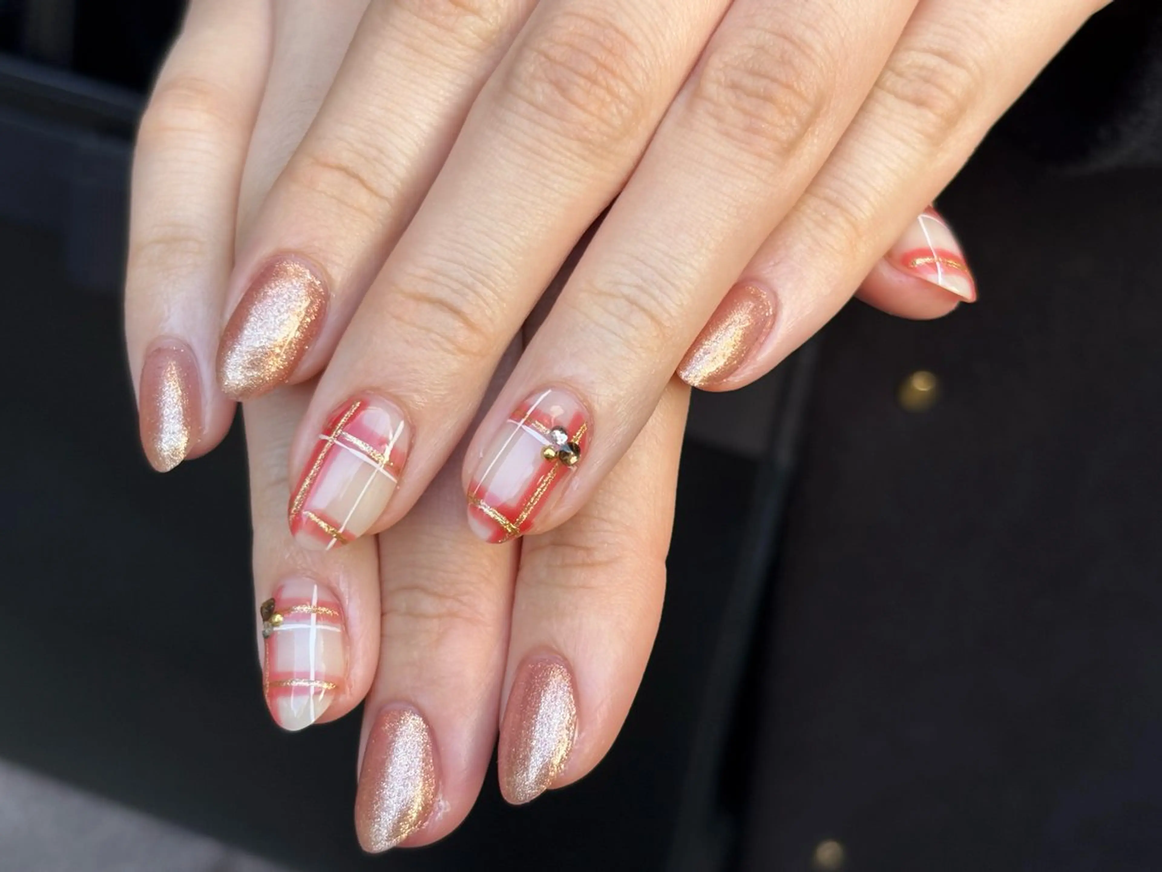 ネイル ハンドネイル 祇園 彩寧のネイルデザイン