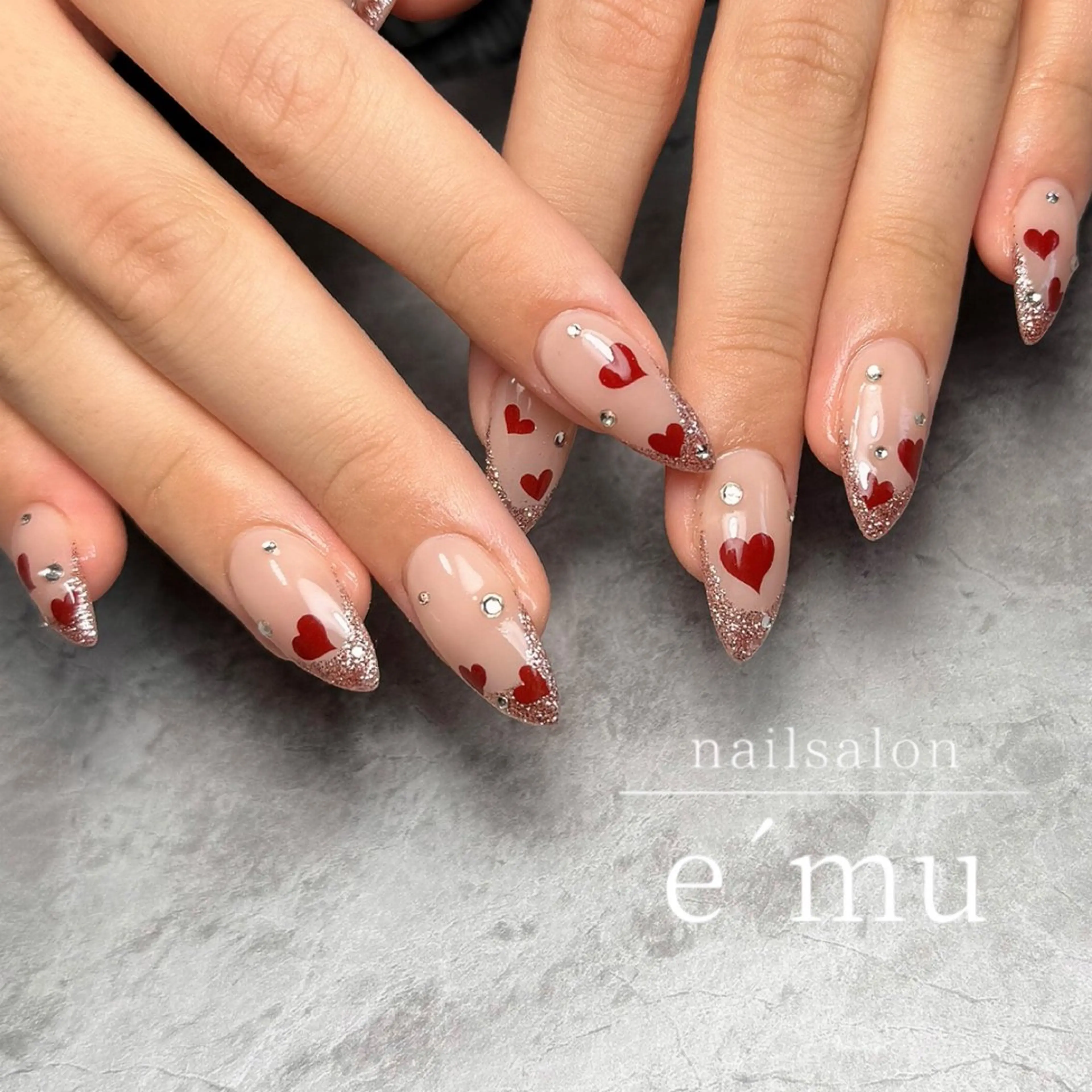 ネイル ハンドネイル nailsalon e´muのネイルデザイン