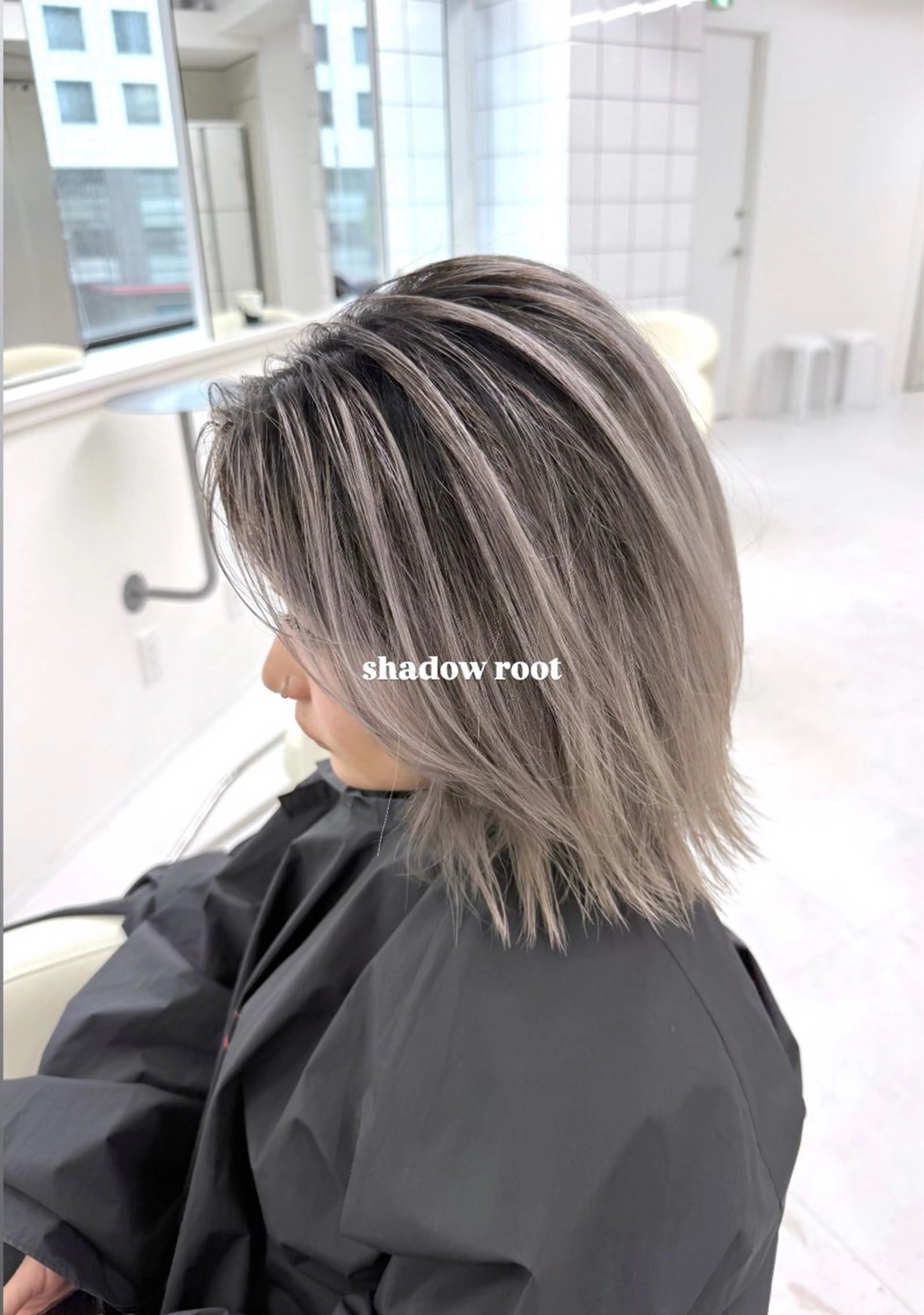 🌈プリン気になる方おすすめ💀ブリーチ💀バレイヤージュorハイライト(メッシュ)選べますの写真