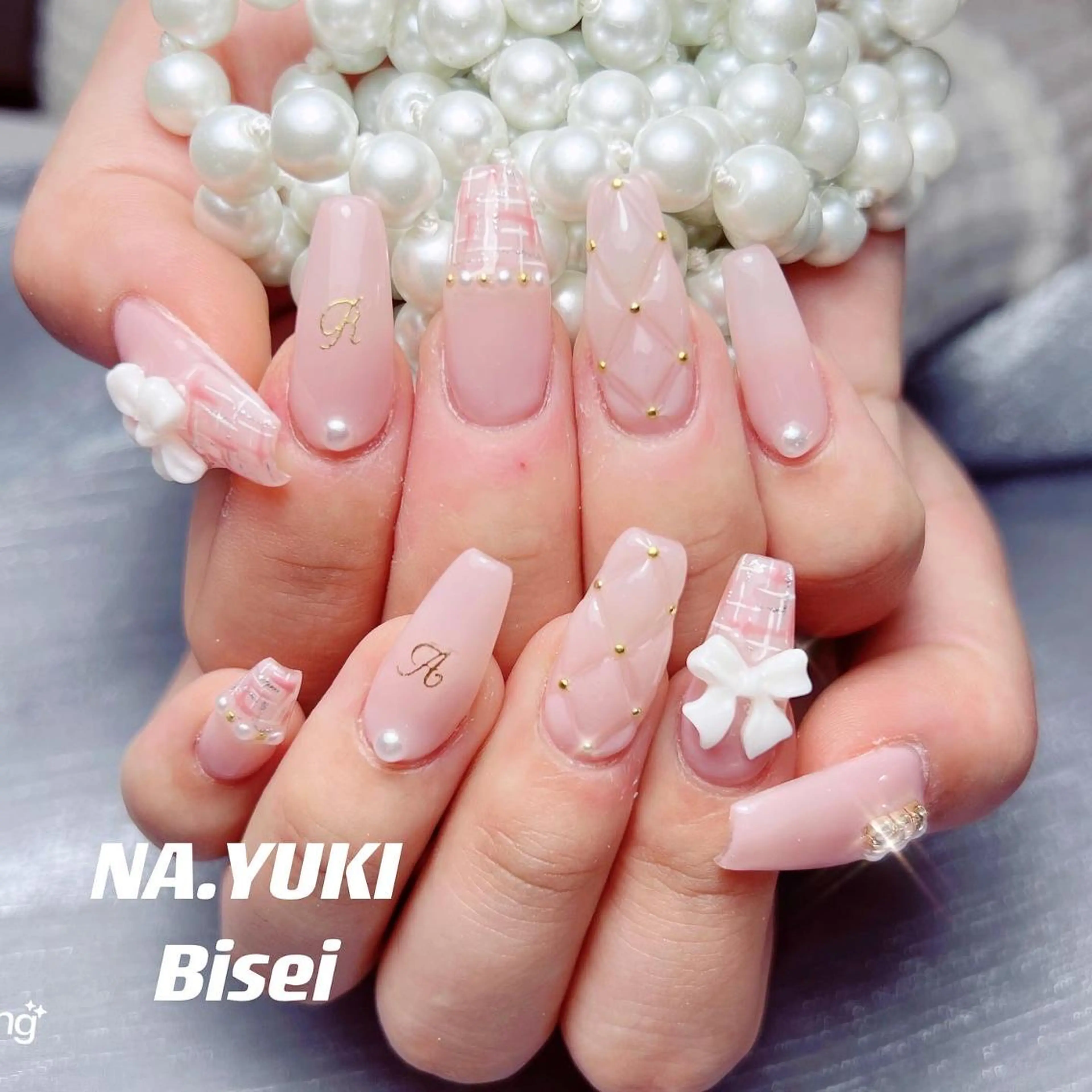 ネイル ハンドネイル 🎀 moo～ 🎀のネイルデザイン