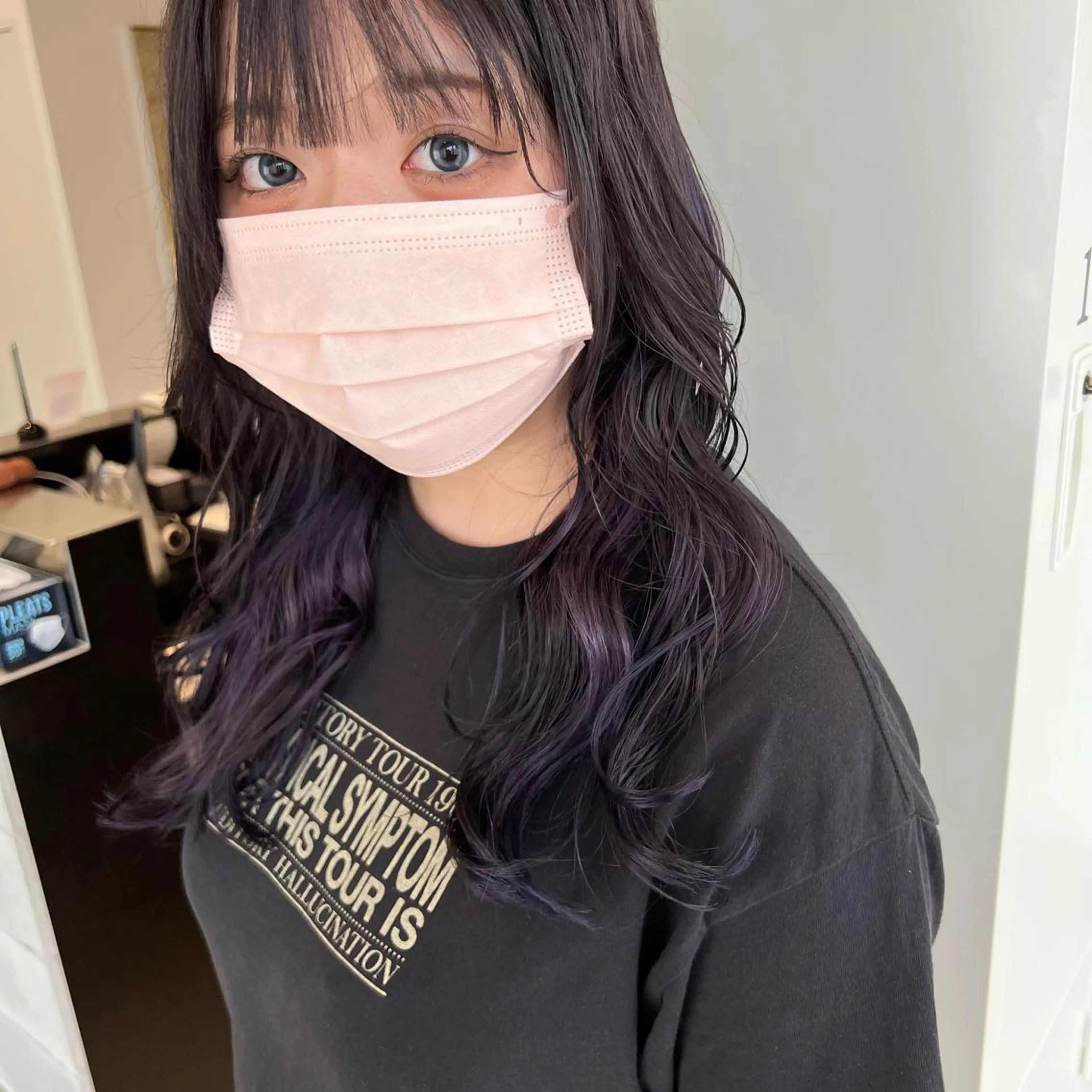 カラー ラベンダーカラー 【副店長】DAYS 2nd 久木山湧也のヘアスタイル